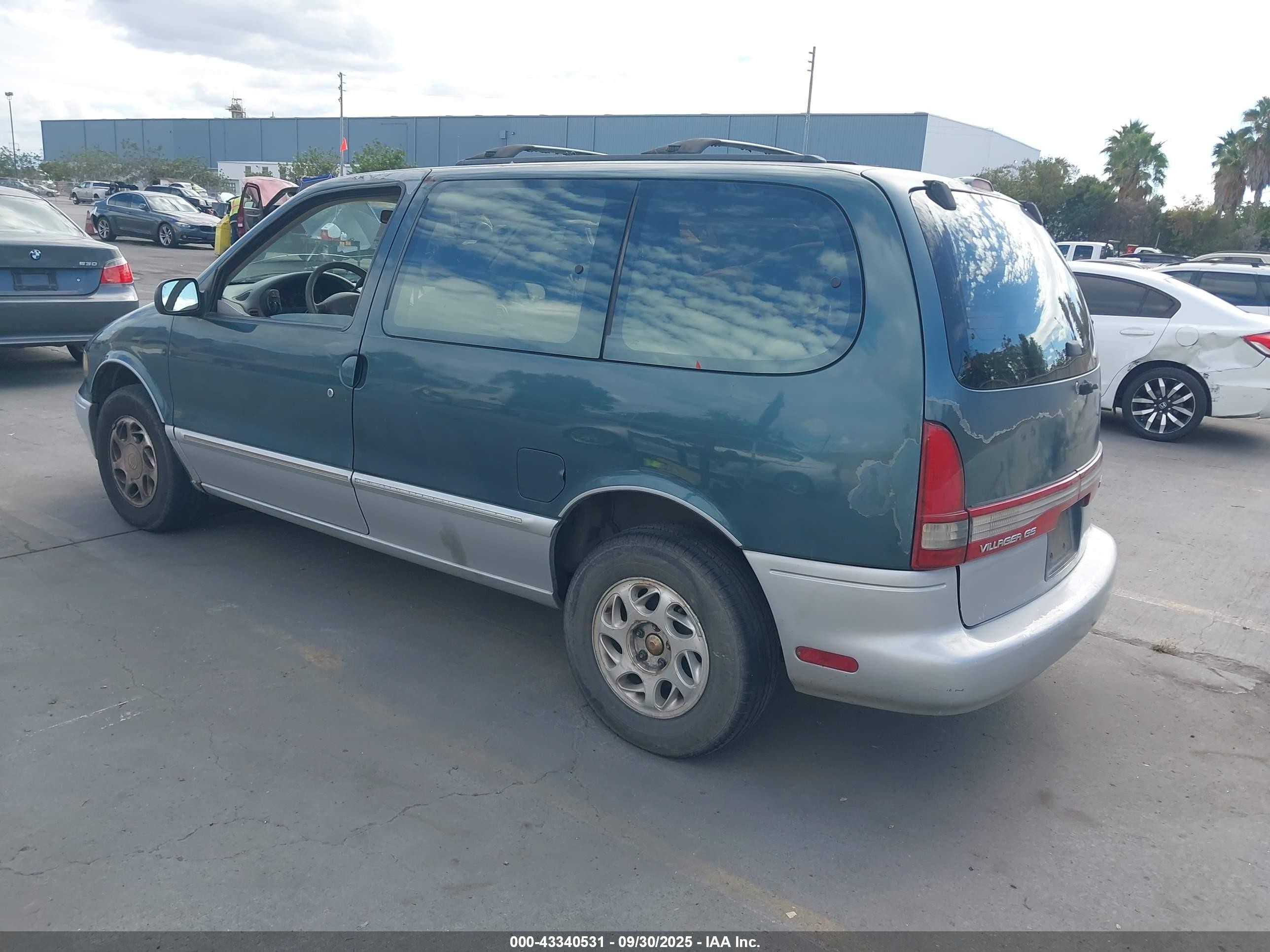 1997 Mercury Villager   Green vin: 4M2DV1116VDJ02039