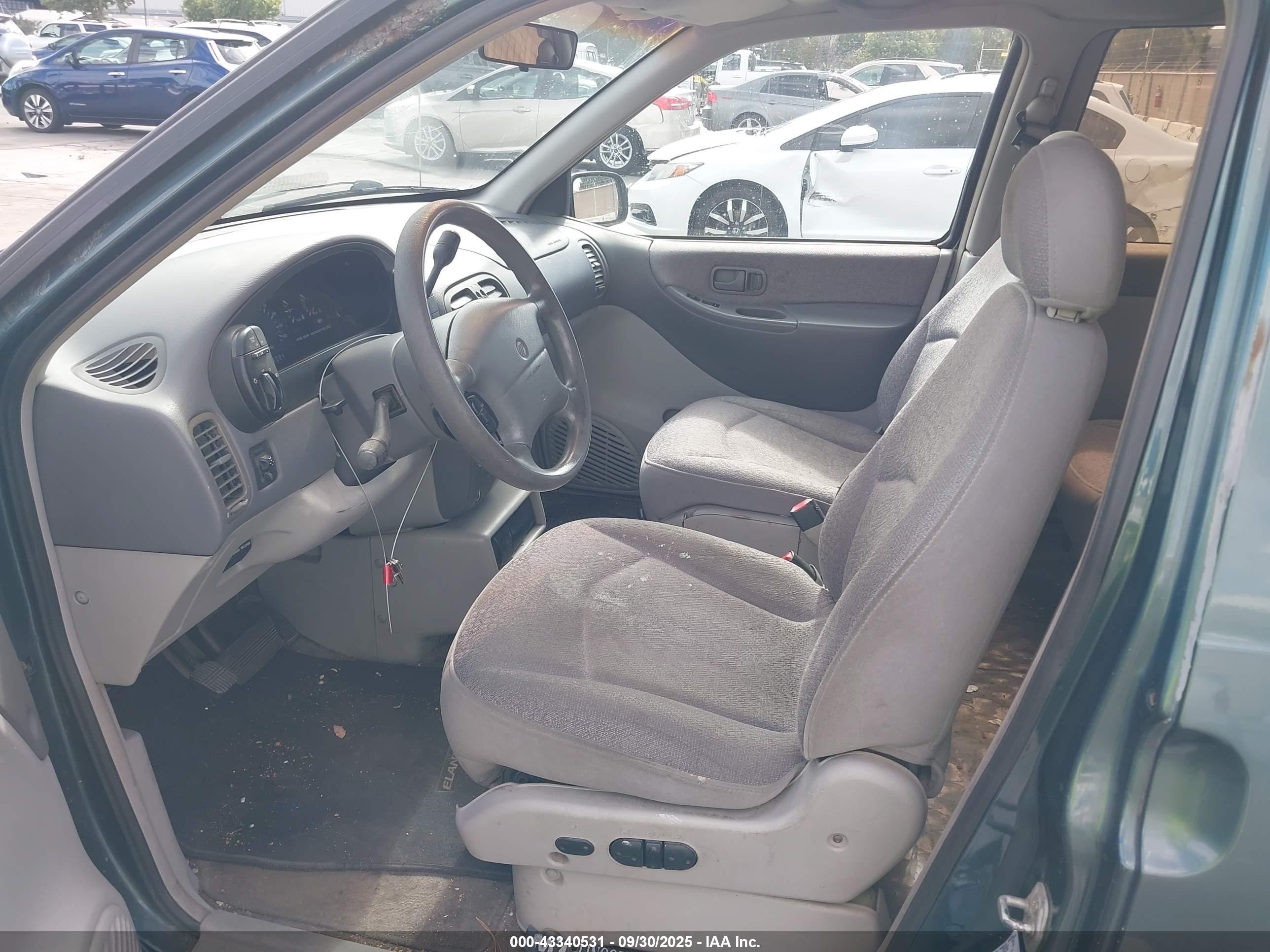 1997 Mercury Villager   Green vin: 4M2DV1116VDJ02039