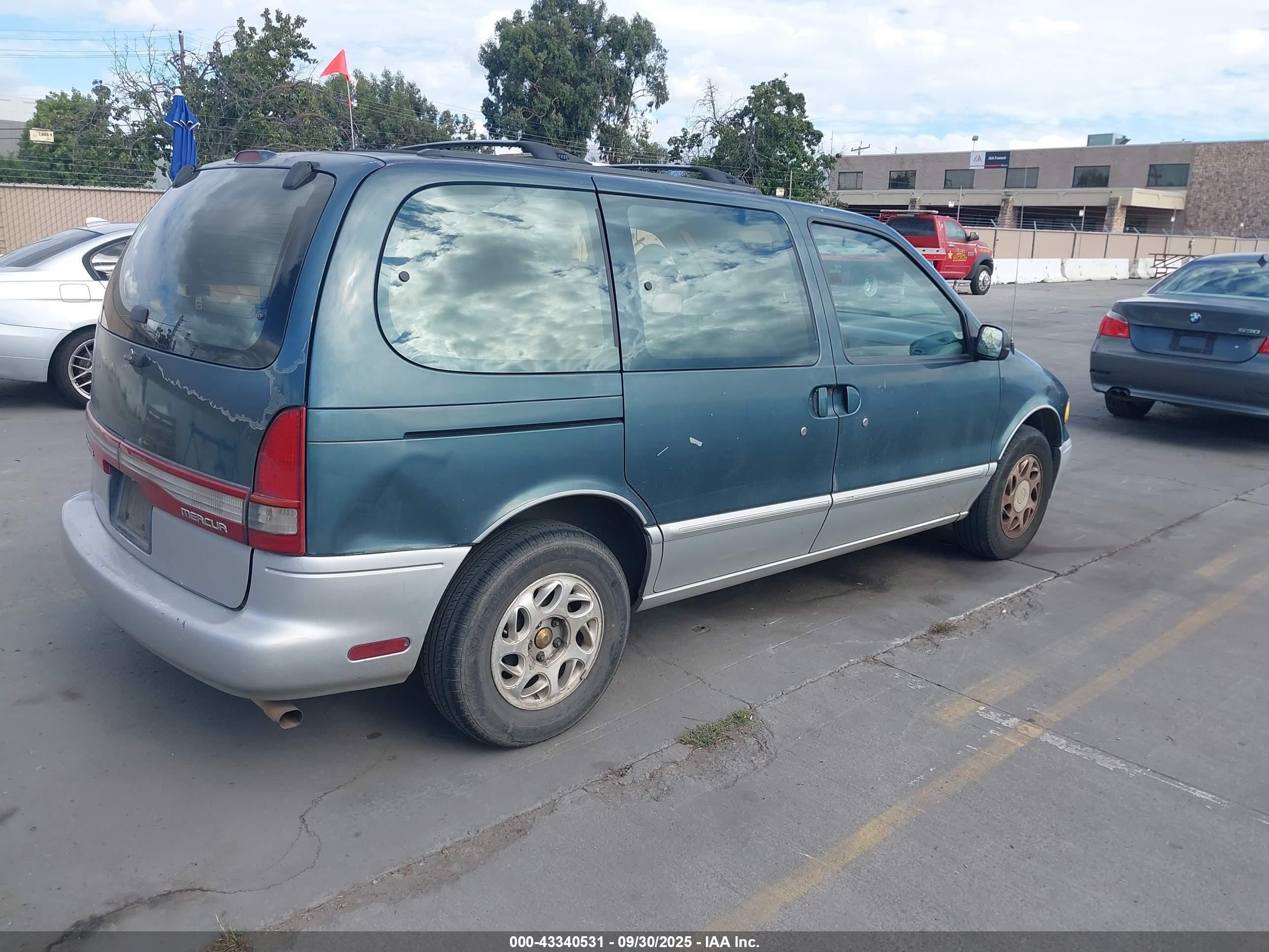 1997 Mercury Villager   Green vin: 4M2DV1116VDJ02039