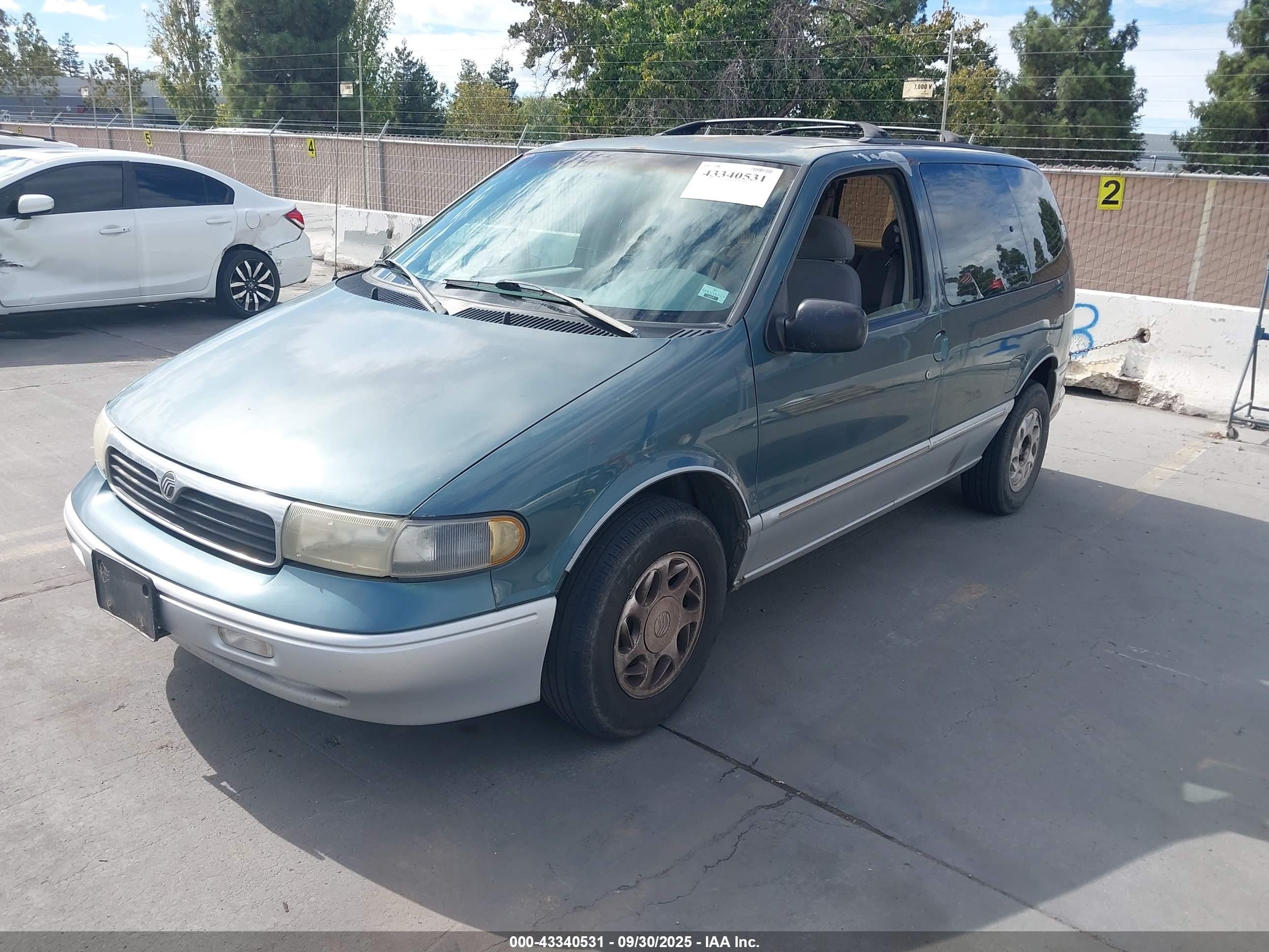 1997 Mercury Villager   Green vin: 4M2DV1116VDJ02039