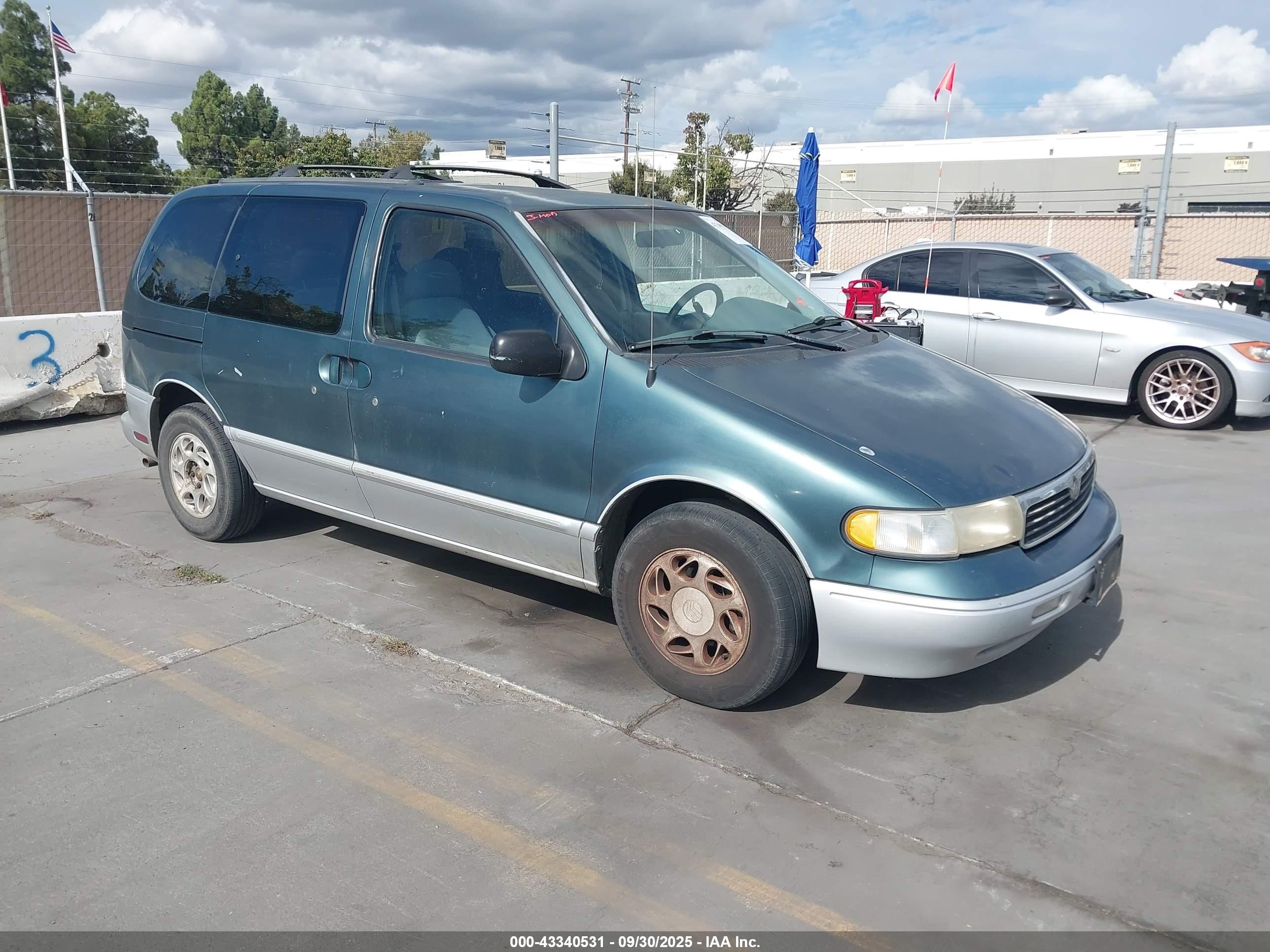 1997 Mercury Villager   Green vin: 4M2DV1116VDJ02039