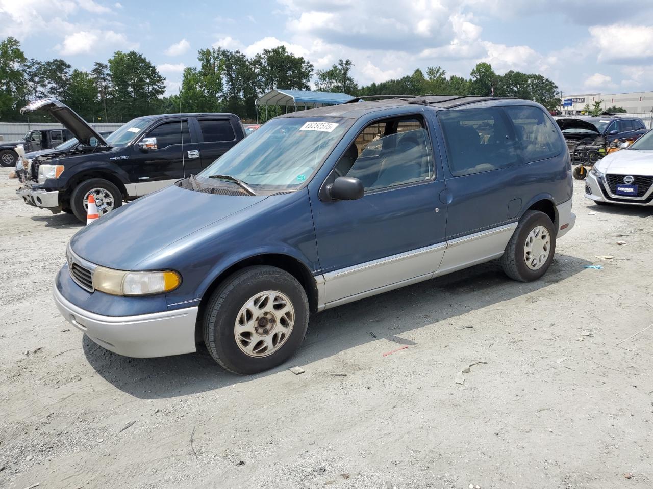 1997 Mercury Villager    Blue vin: 4M2DV1117VDJ23658
