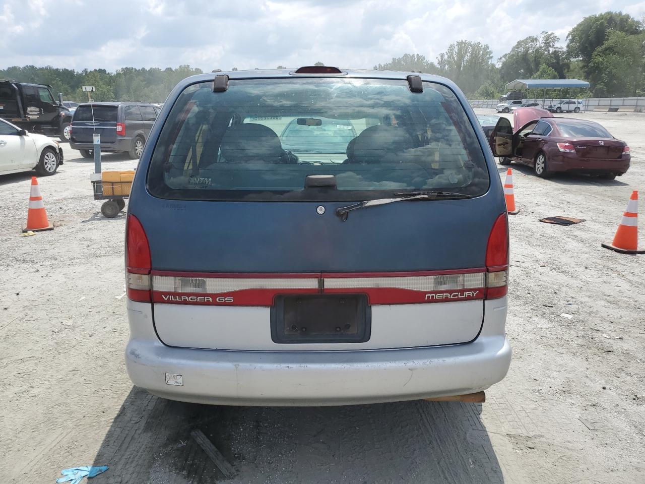 1997 Mercury Villager    Blue vin: 4M2DV1117VDJ23658