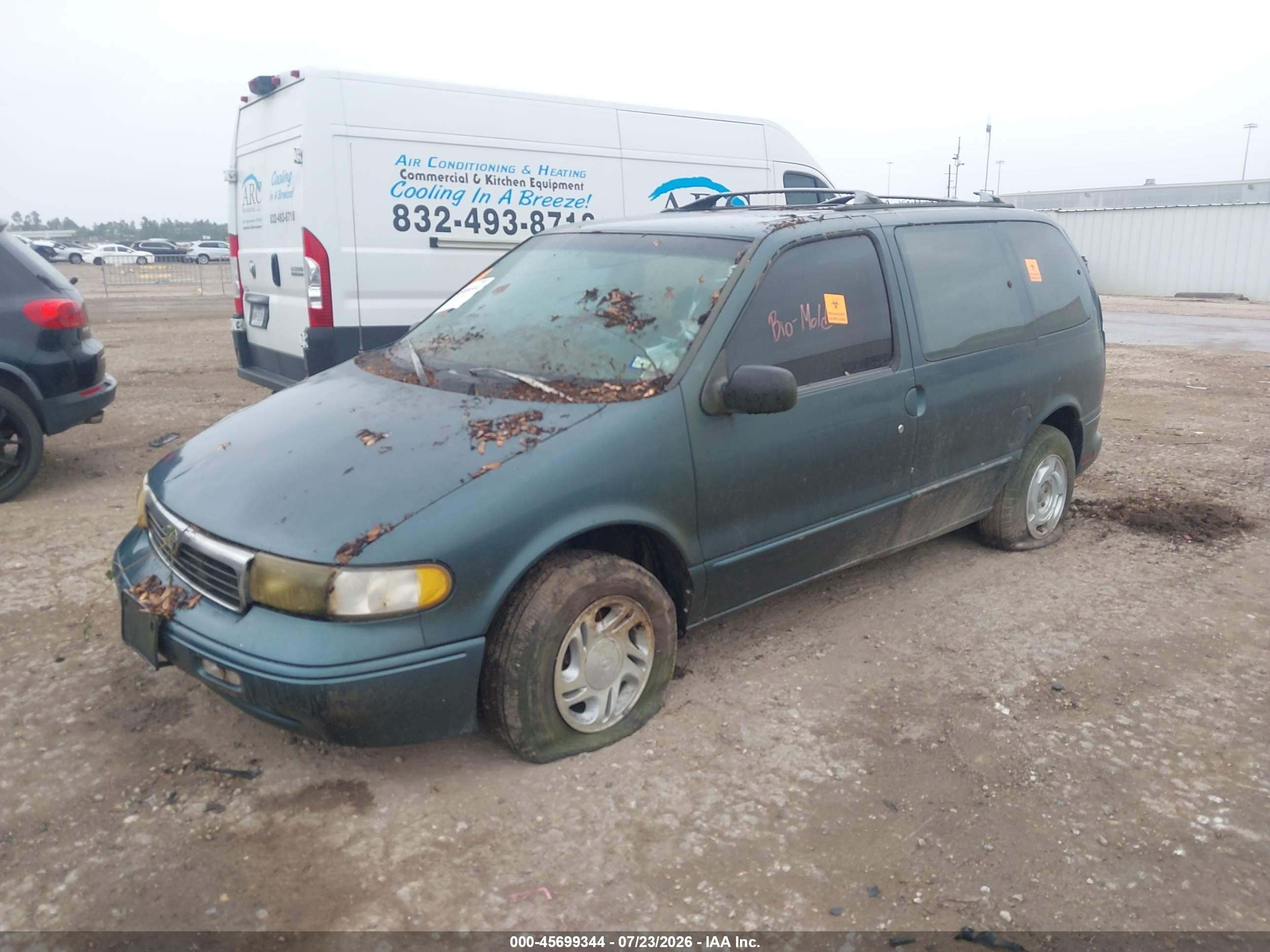 1997 Mercury Villager   Green vin: 4M2DV111XVDJ45928
