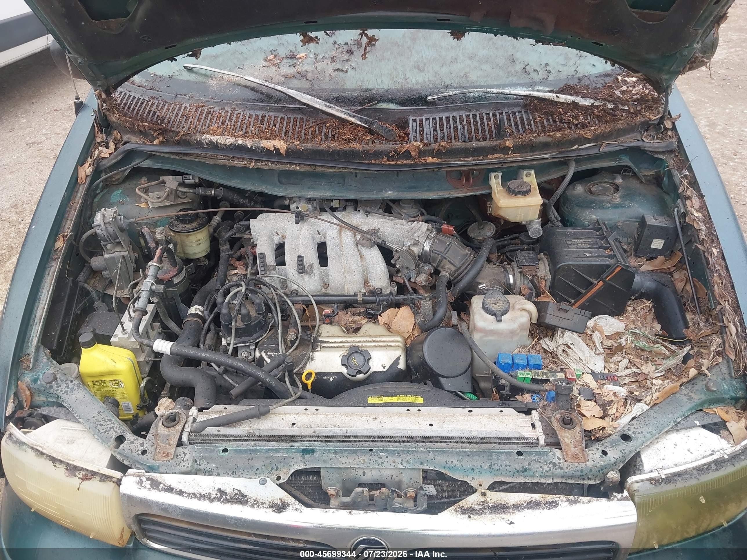 1997 Mercury Villager   Green vin: 4M2DV111XVDJ45928