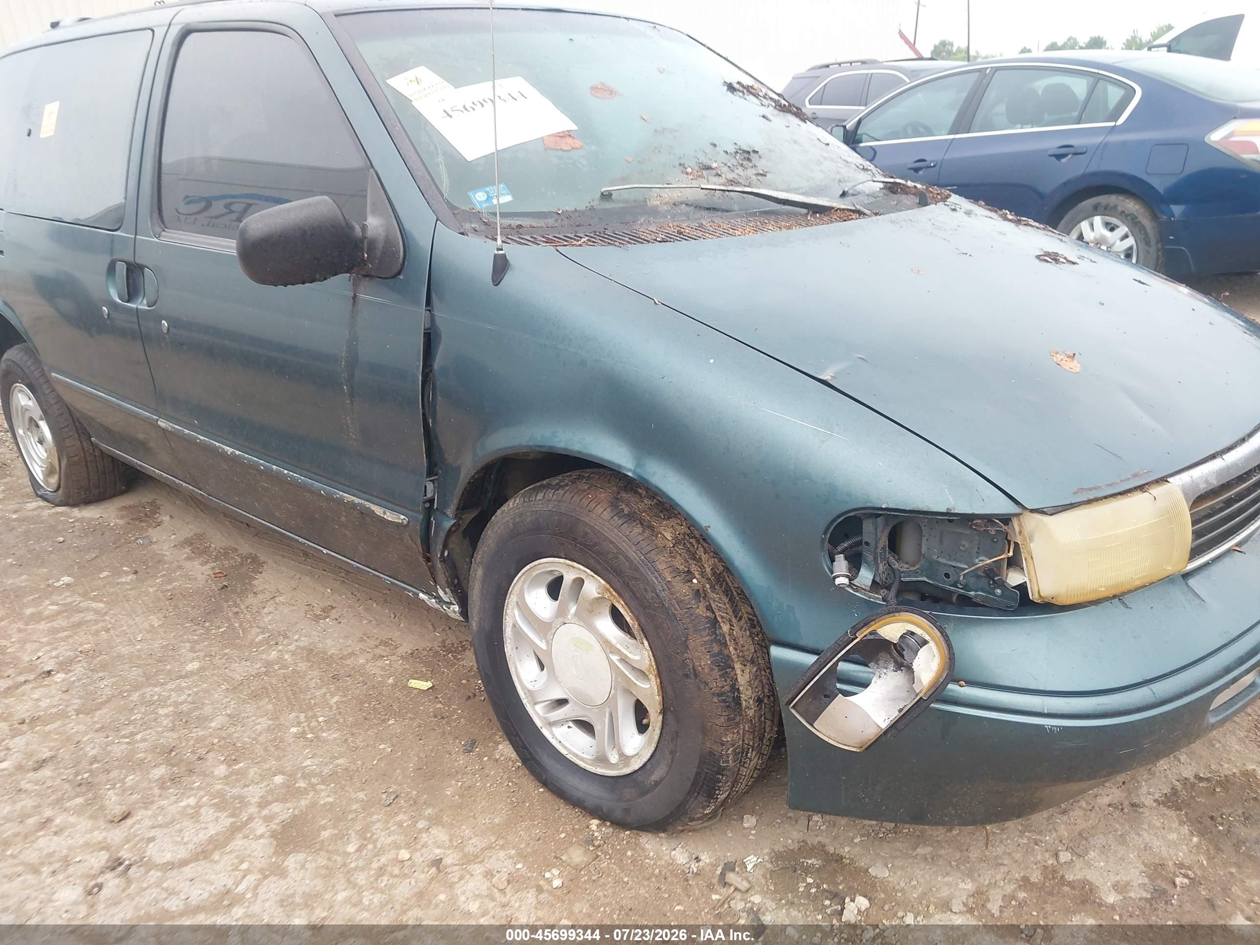1997 Mercury Villager   Green vin: 4M2DV111XVDJ45928
