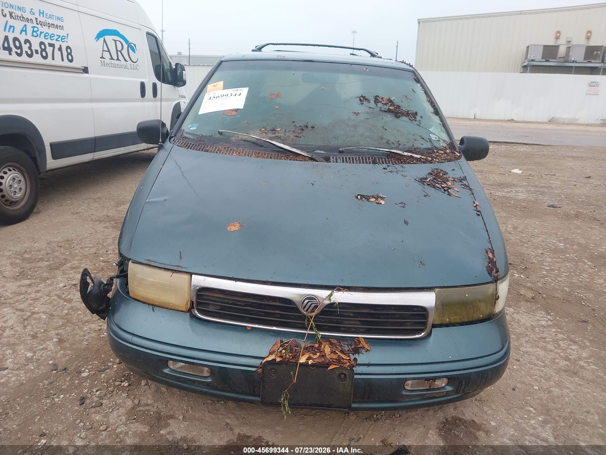 1997 Mercury Villager   Green vin: 4M2DV111XVDJ45928