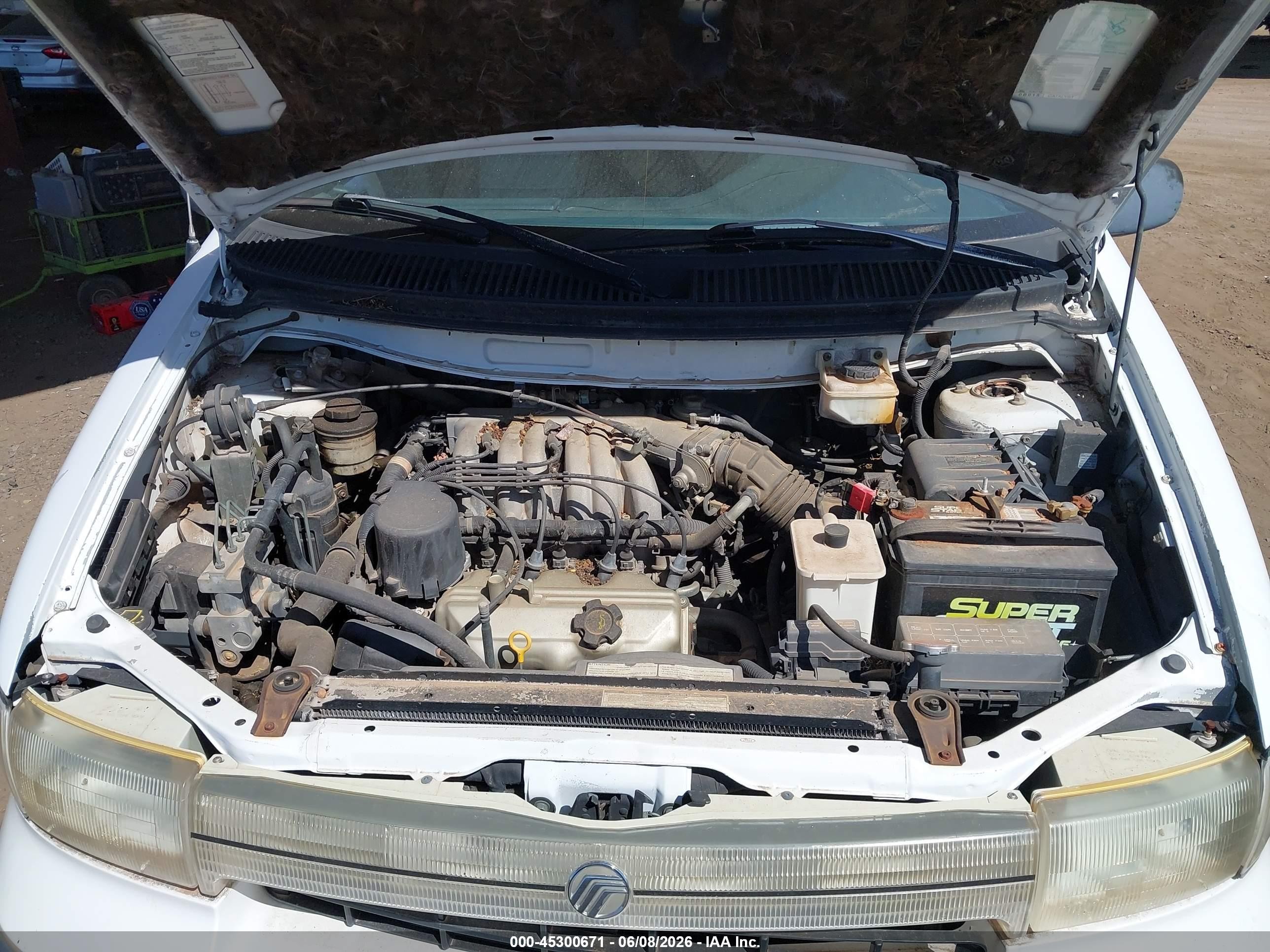 1993 Mercury Villager   White vin: 4M2DV11W0PDK08162