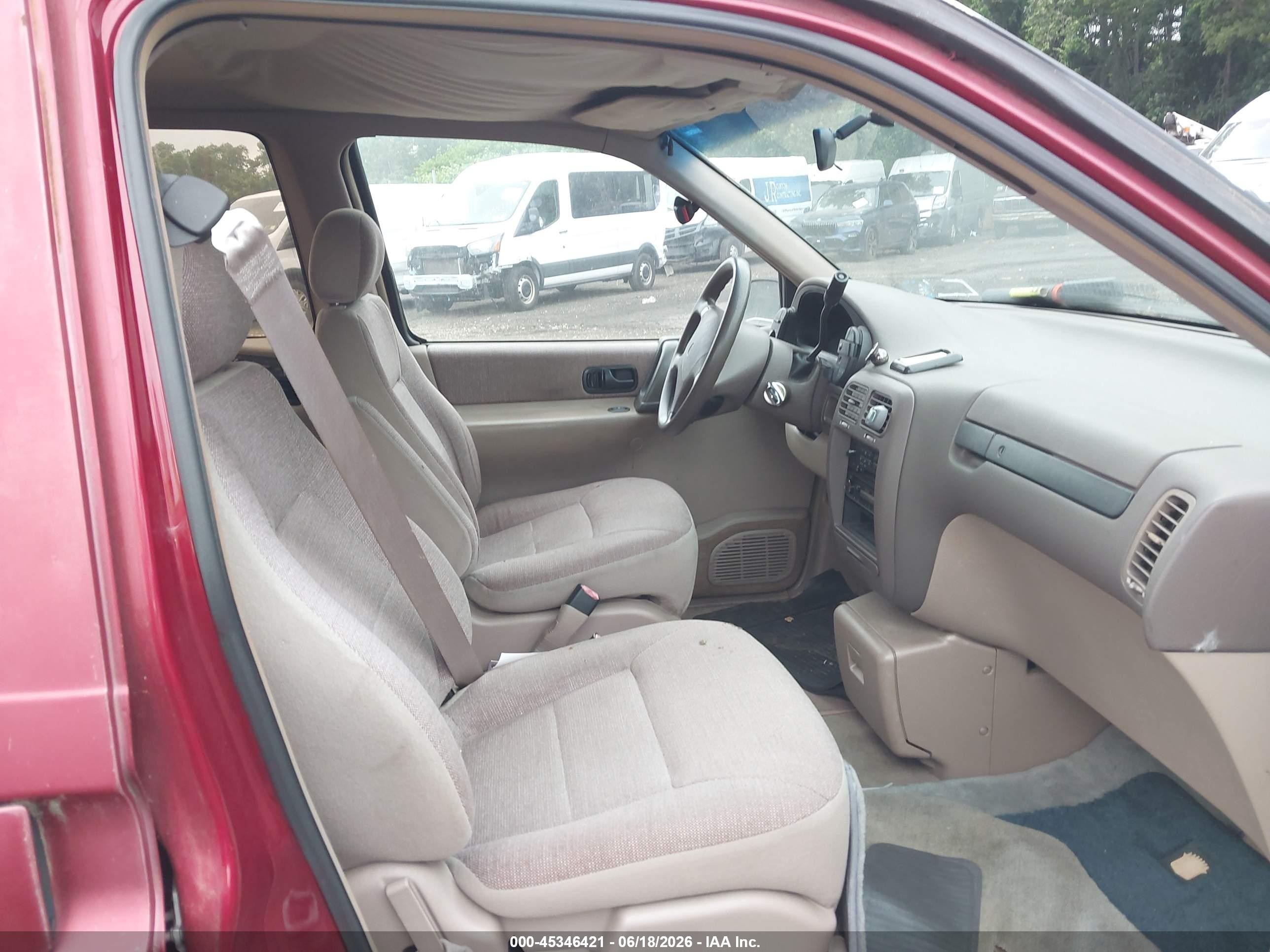 1995 Mercury Villager   Red vin: 4M2DV11W1SDJ62124
