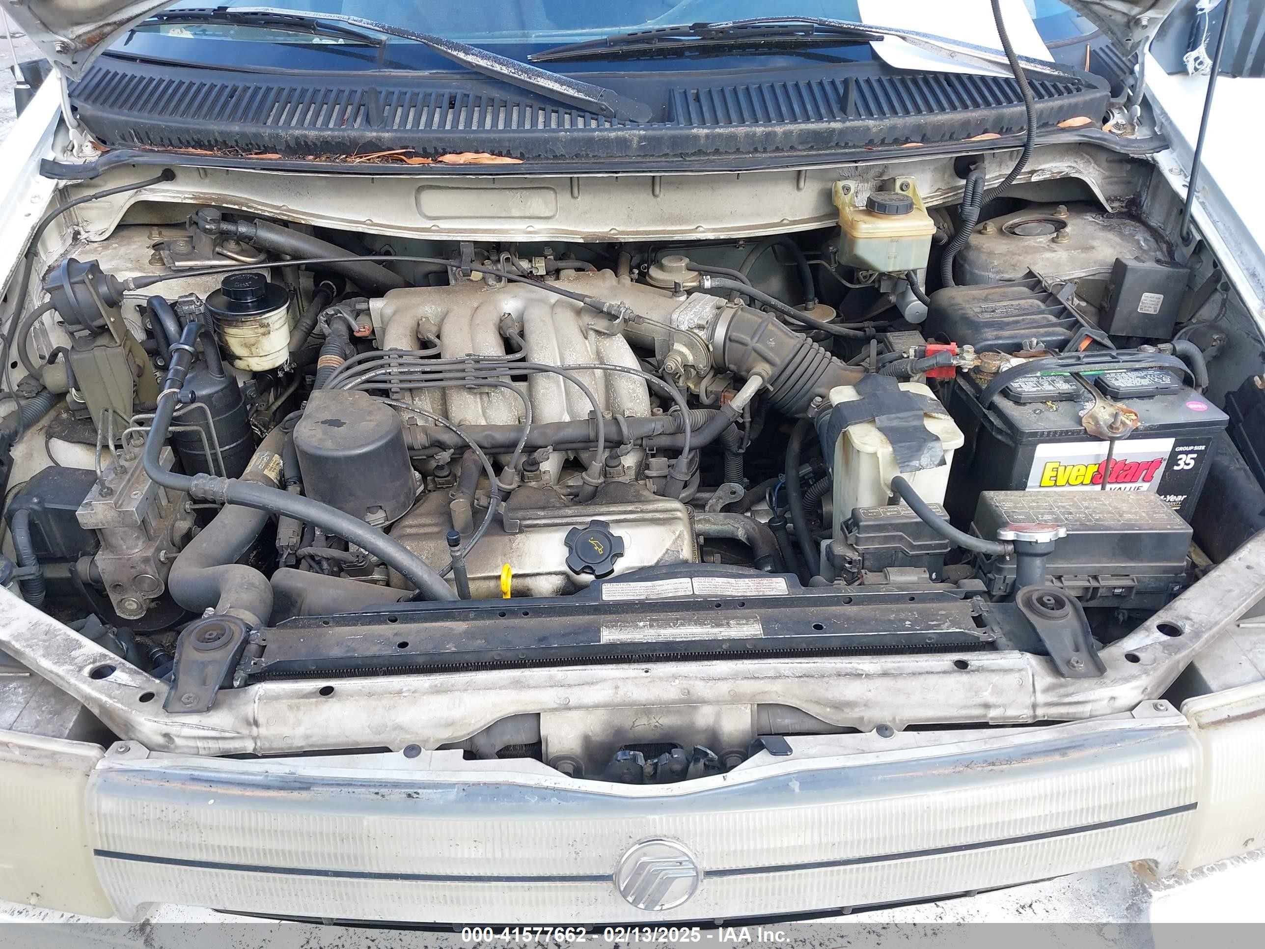1993 Mercury Villager   White vin: 4M2DV11W3PDJ78834