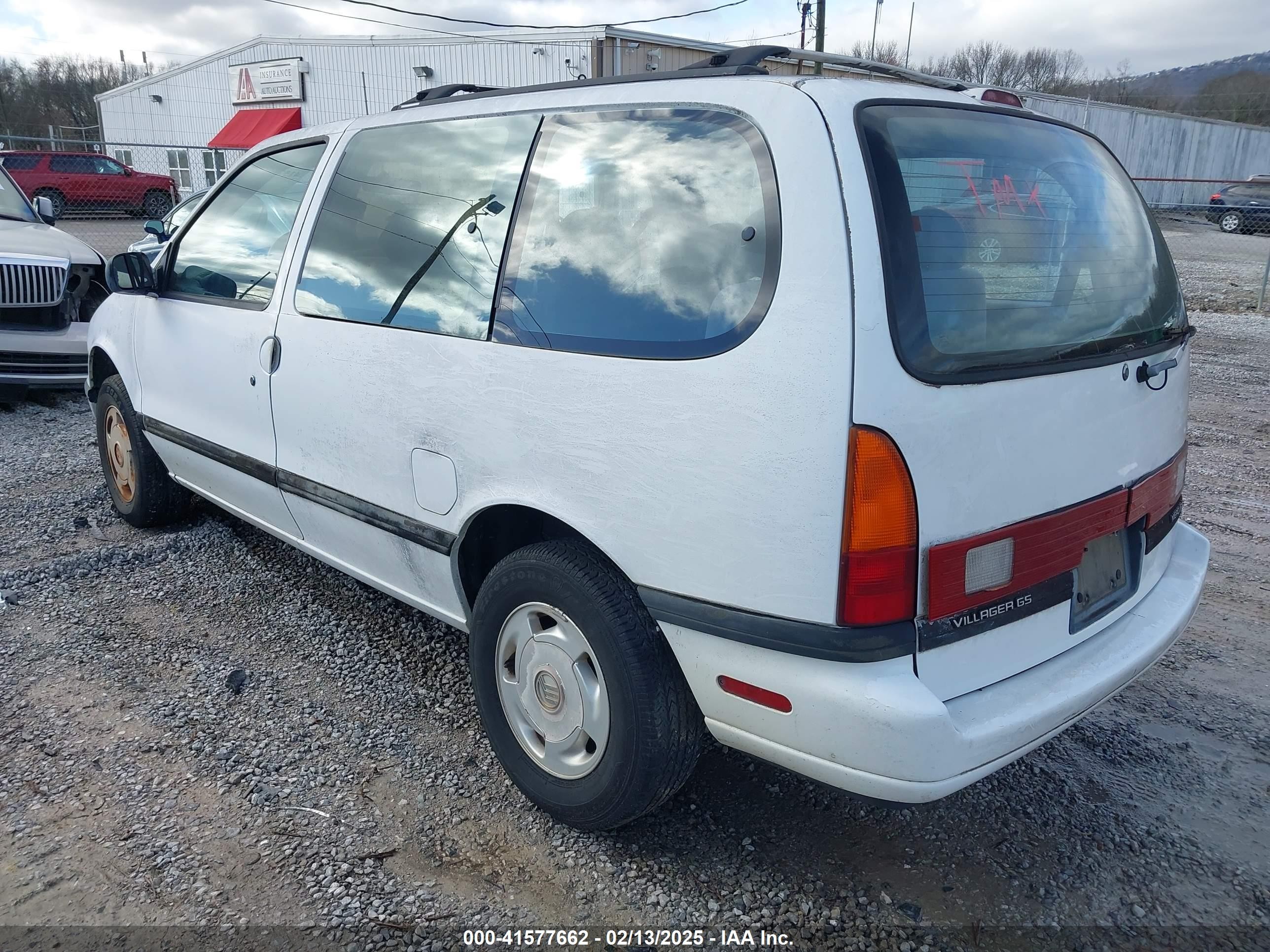 1993 Mercury Villager   White vin: 4M2DV11W3PDJ78834