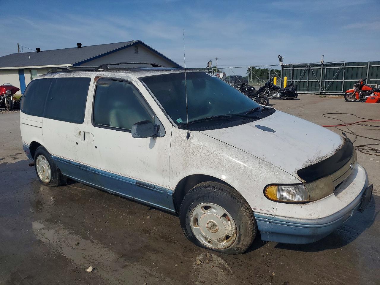 1993 Mercury Villager White vin: 4M2DV11W4PDJ79961