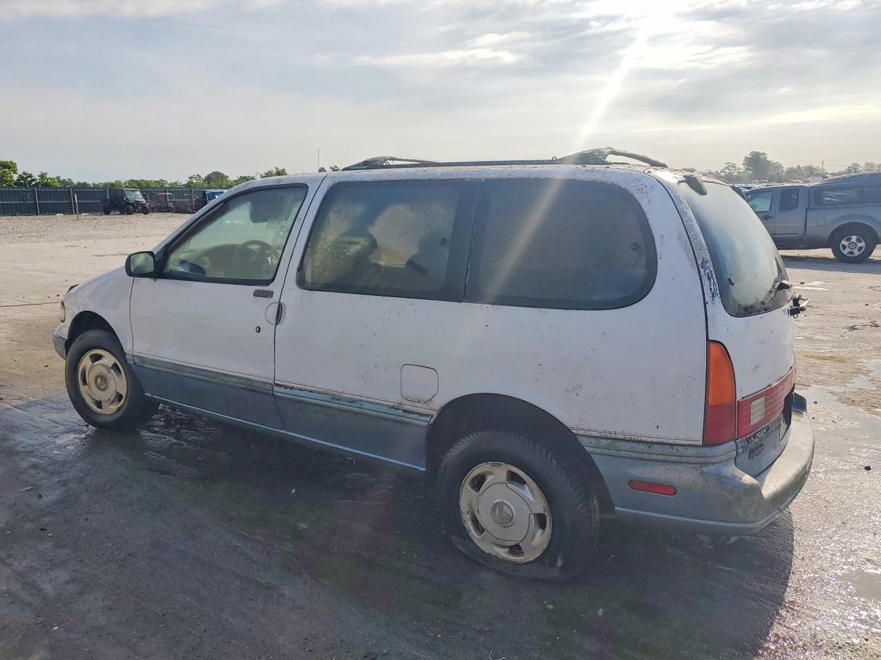 1993 Mercury Villager White vin: 4M2DV11W4PDJ79961