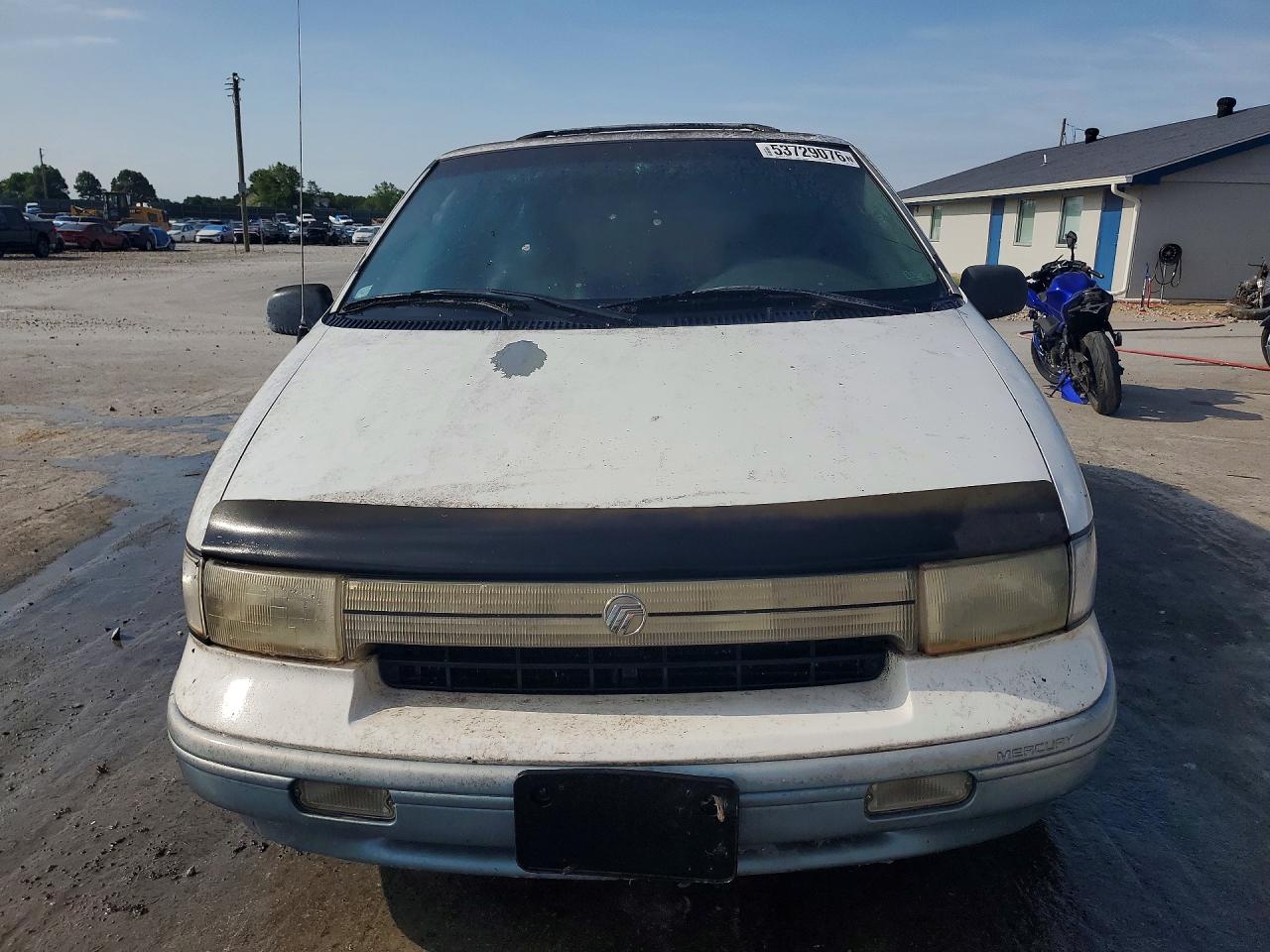 1993 Mercury Villager White vin: 4M2DV11W4PDJ79961