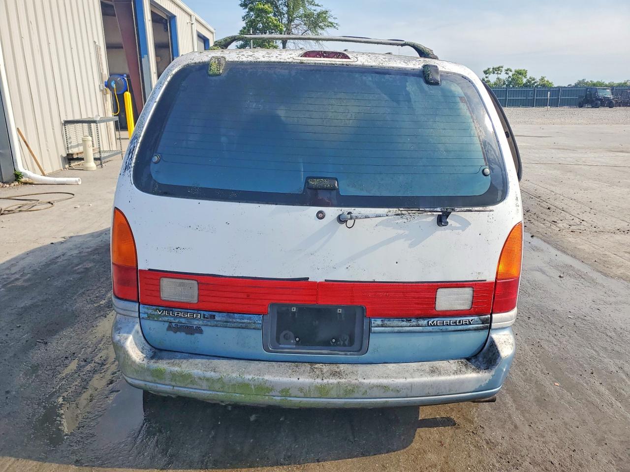 1993 Mercury Villager White vin: 4M2DV11W4PDJ79961