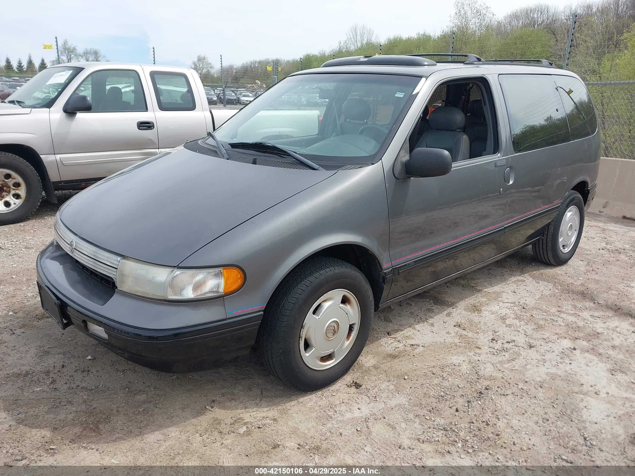 1993 Mercury Villager   Gray vin: 4M2DV11W5PDJ61145