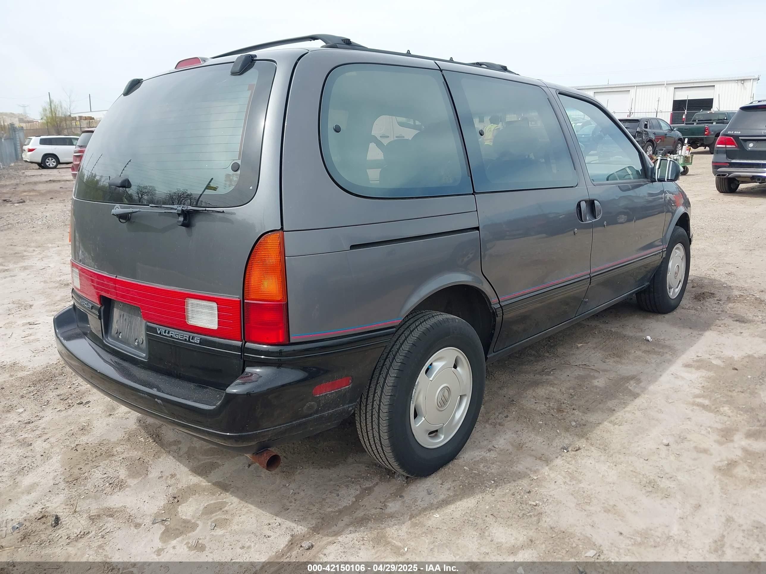 1993 Mercury Villager   Gray vin: 4M2DV11W5PDJ61145