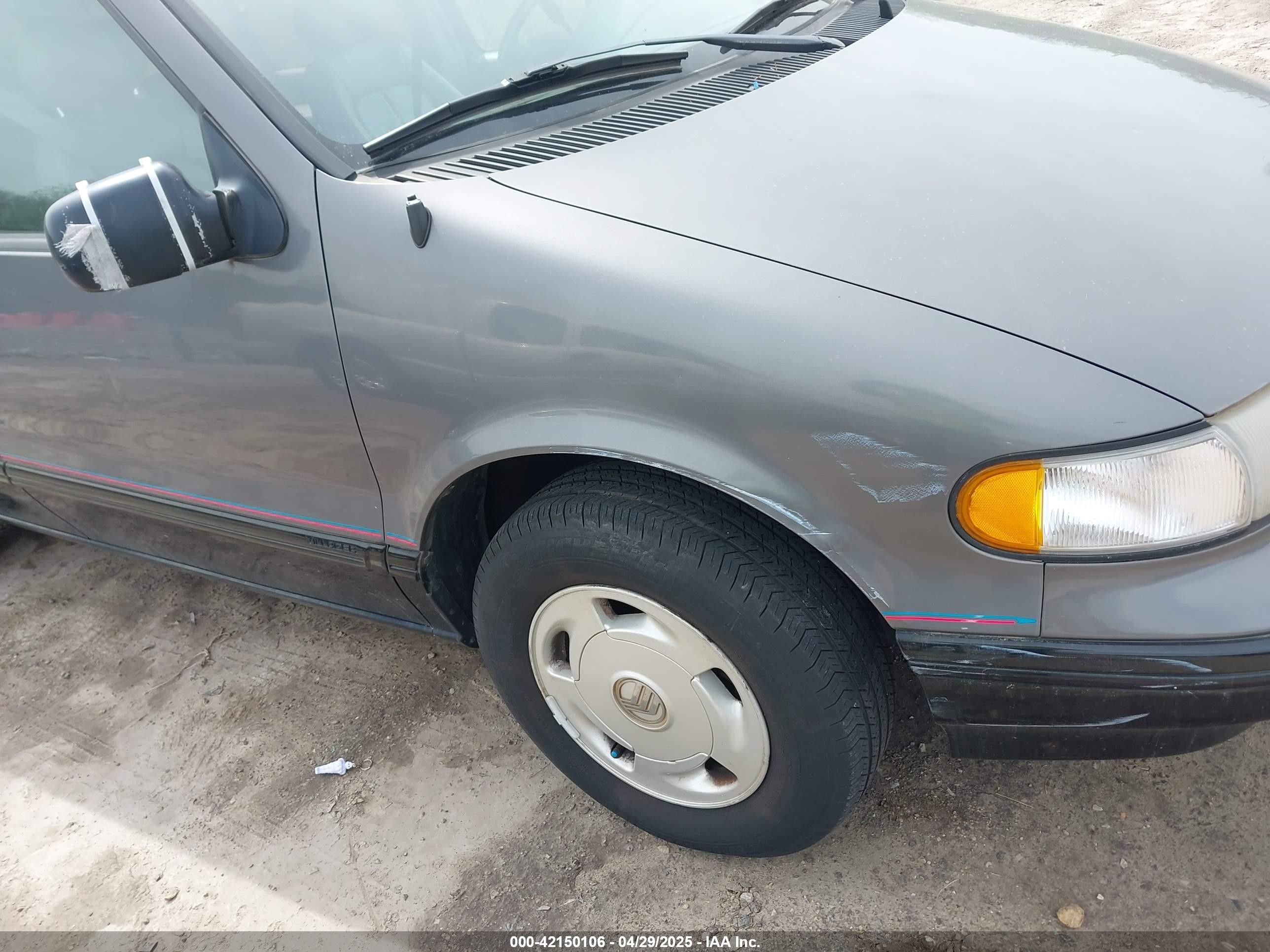 1993 Mercury Villager   Gray vin: 4M2DV11W5PDJ61145