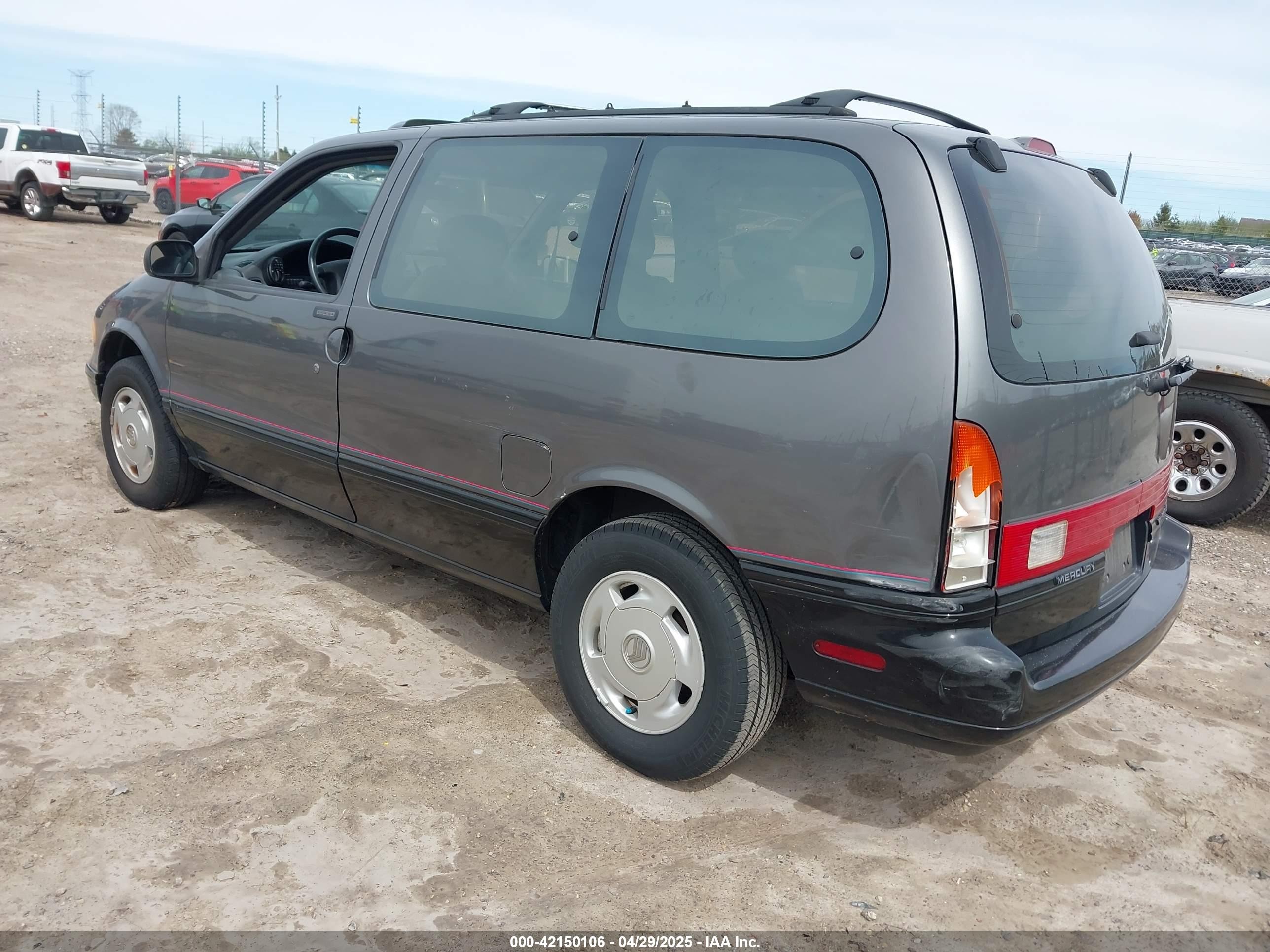 1993 Mercury Villager   Gray vin: 4M2DV11W5PDJ61145