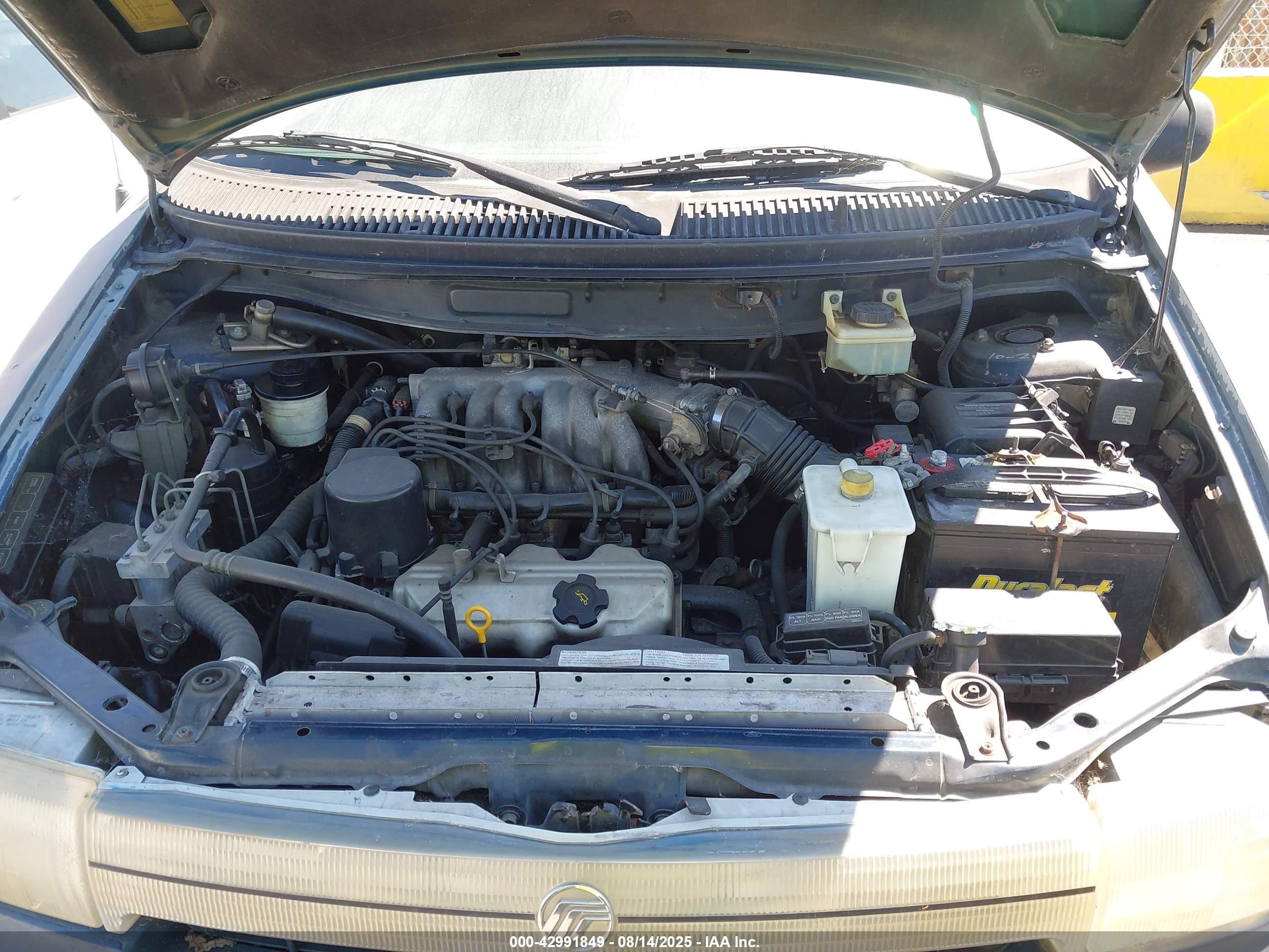 1993 Mercury Villager   Blue vin: 4M2DV11W7PDJ99136