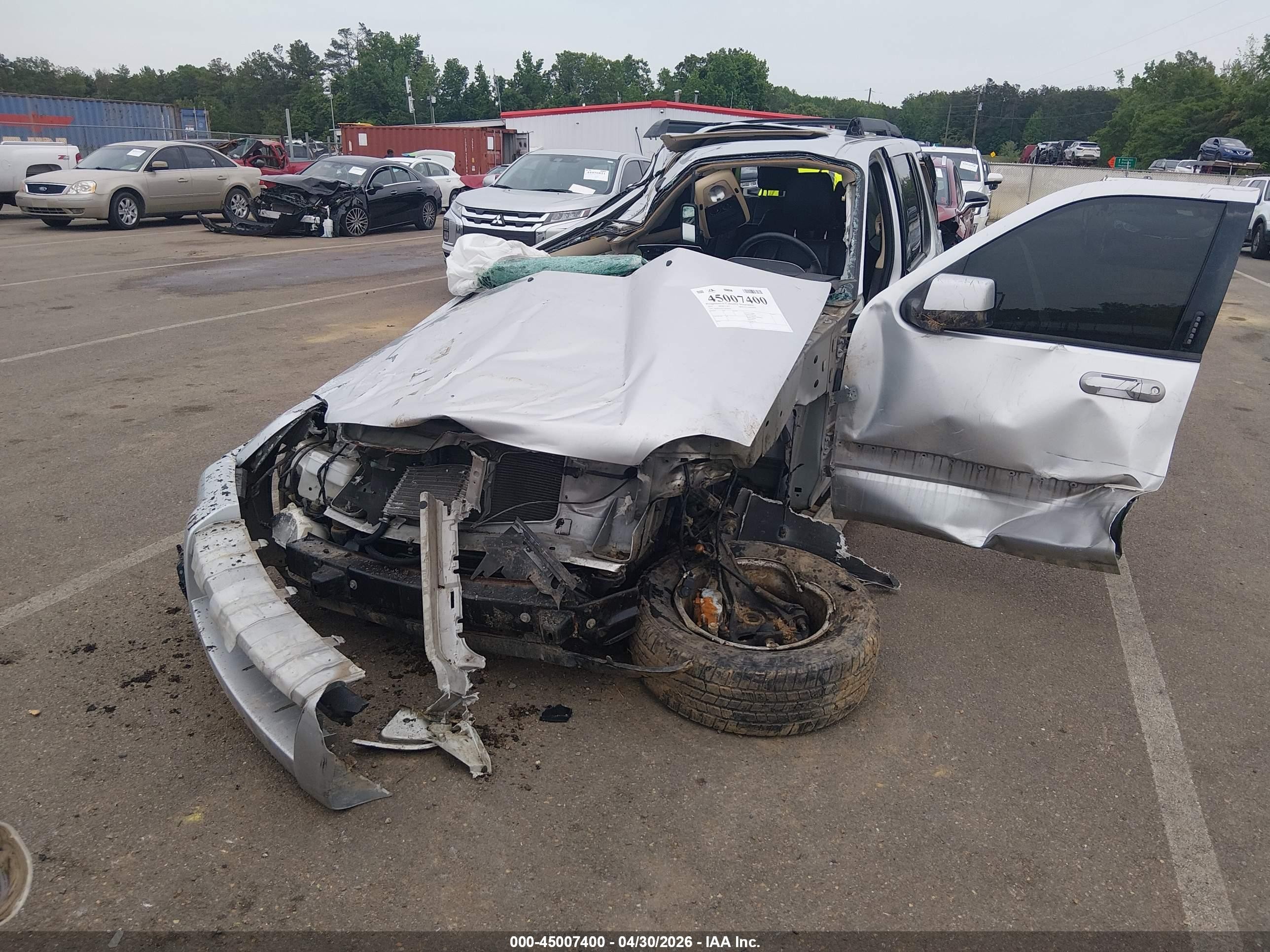 2010 Mercury Mountaineer   Silver vin: 4M2EN3HE7AUJ07351