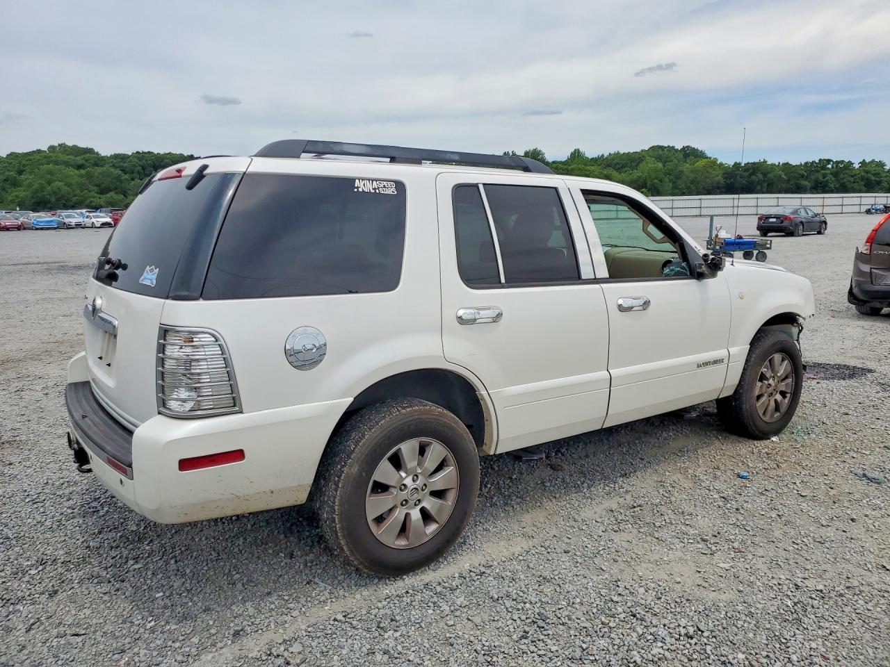 2010 Mercury Mountaineer Белый vin: 4M2EN3HE9AUJ05181