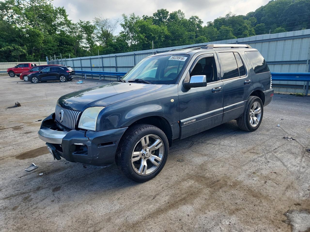 2010 Mercury Mountaineer Premier Gray vin: 4M2EN4JE8AUJ07214