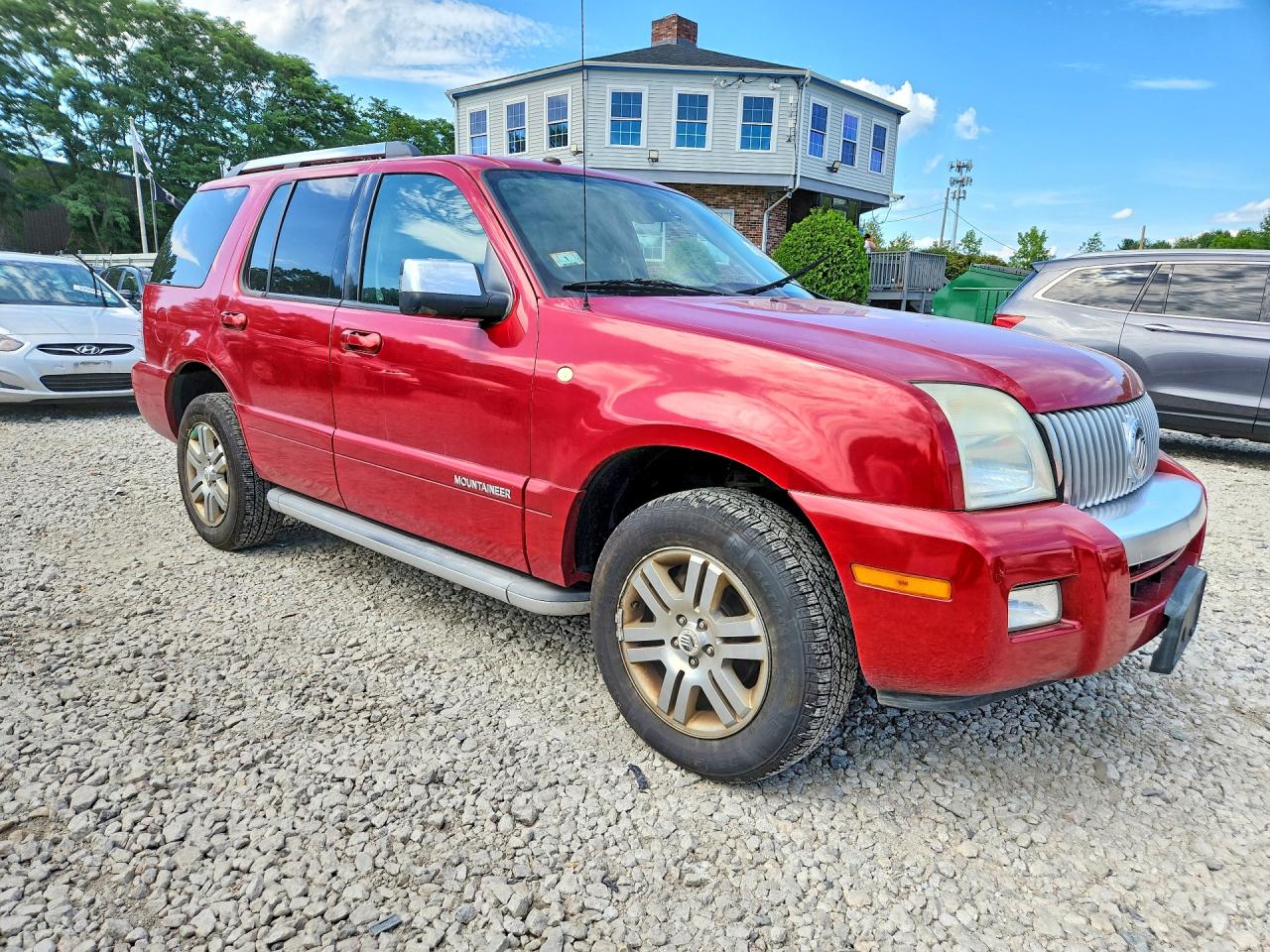 2010 Mercury Mountaineer Premier Бордовый vin: 4M2EN4JEXAUJ07893