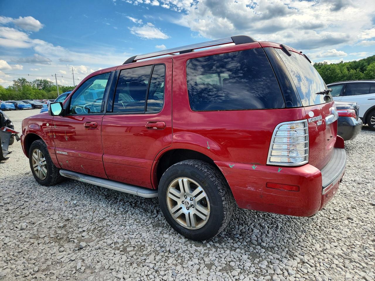 2010 Mercury Mountaineer Premier Бордовый vin: 4M2EN4JEXAUJ07893
