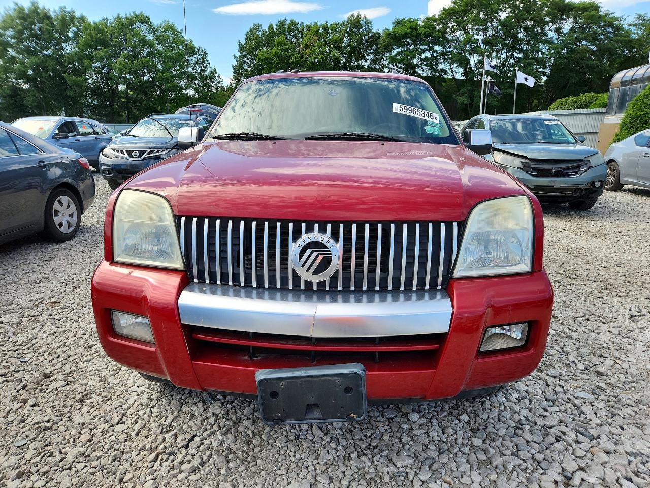 2010 Mercury Mountaineer Premier Бордовый vin: 4M2EN4JEXAUJ07893