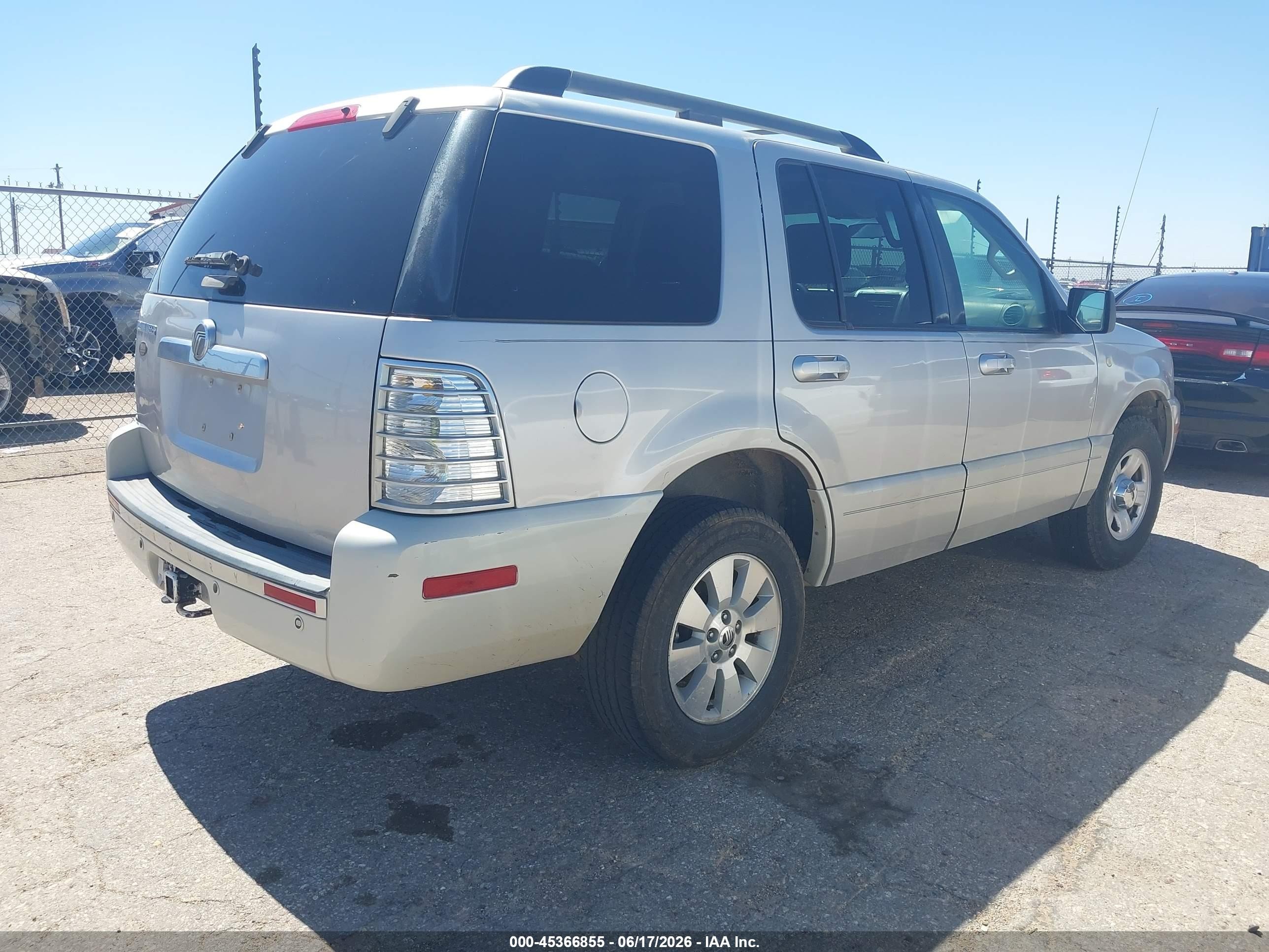2006 Mercury Mountaineer Convenience Champagne vin: 4M2EU36E16UJ06192