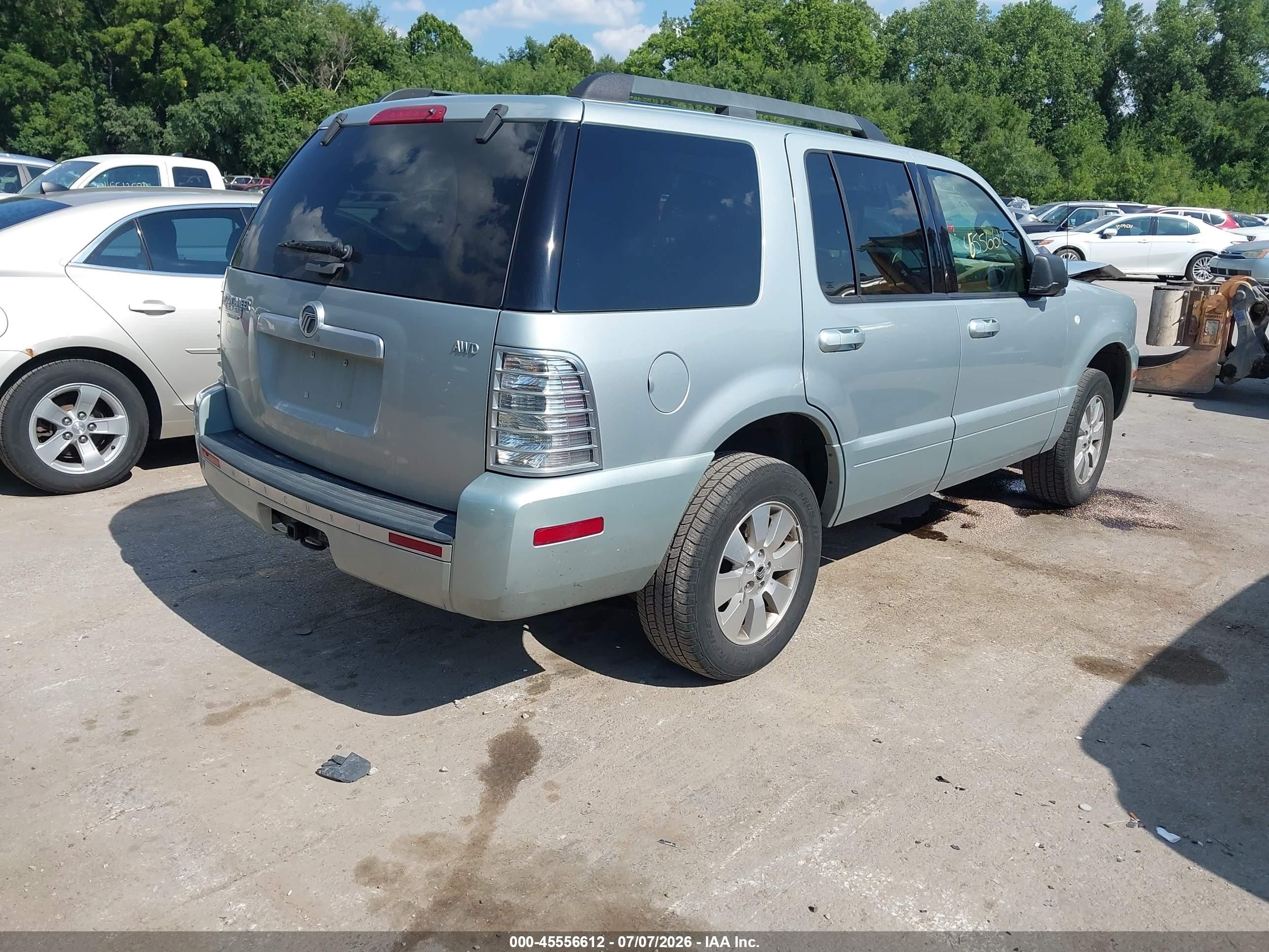 2006 Mercury Mountaineer Convenience Teal vin: 4M2EU36E26UJ03253
