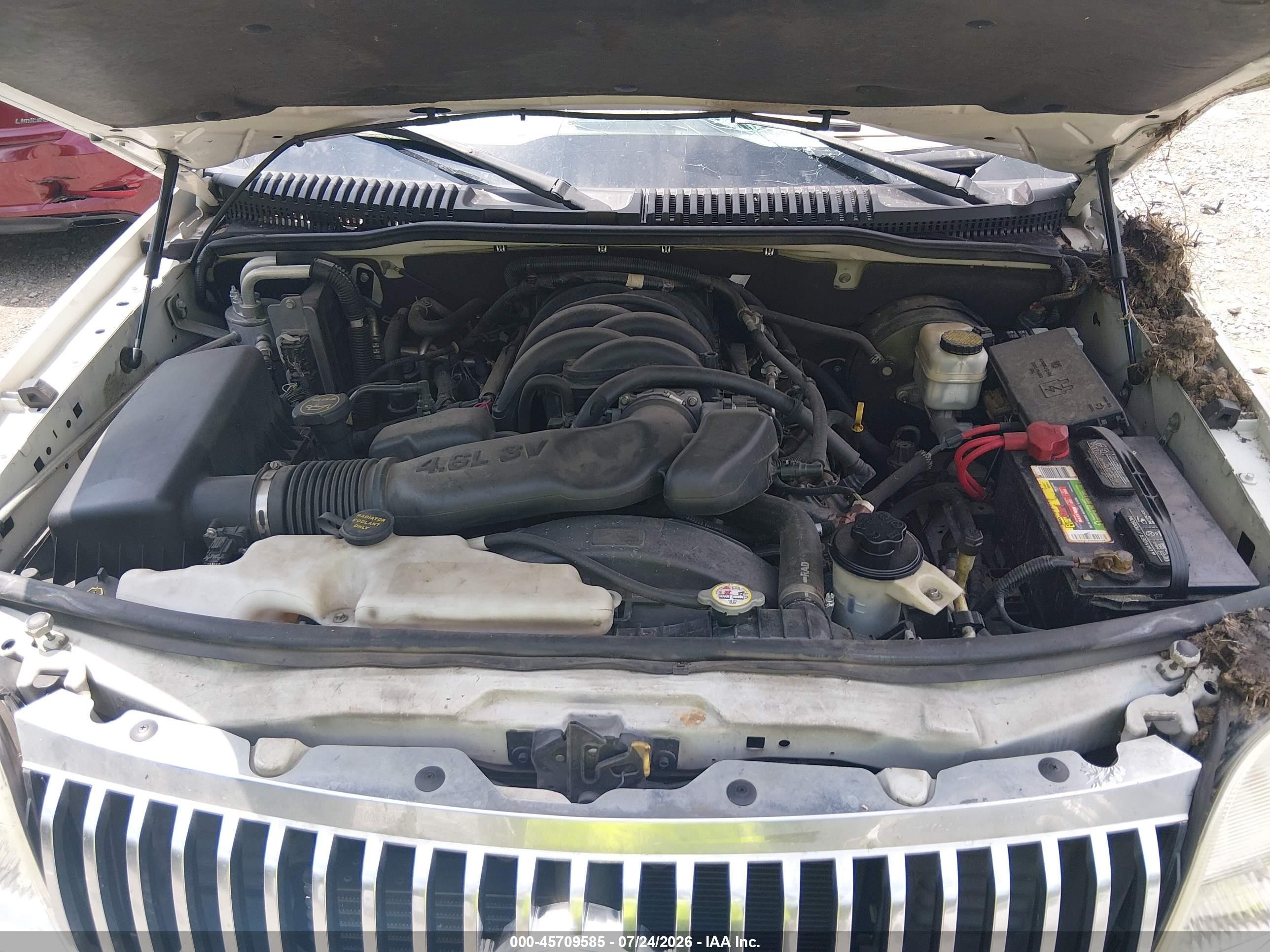 2008 Mercury Mountaineer Premier White vin: 4M2EU38838UJ09685