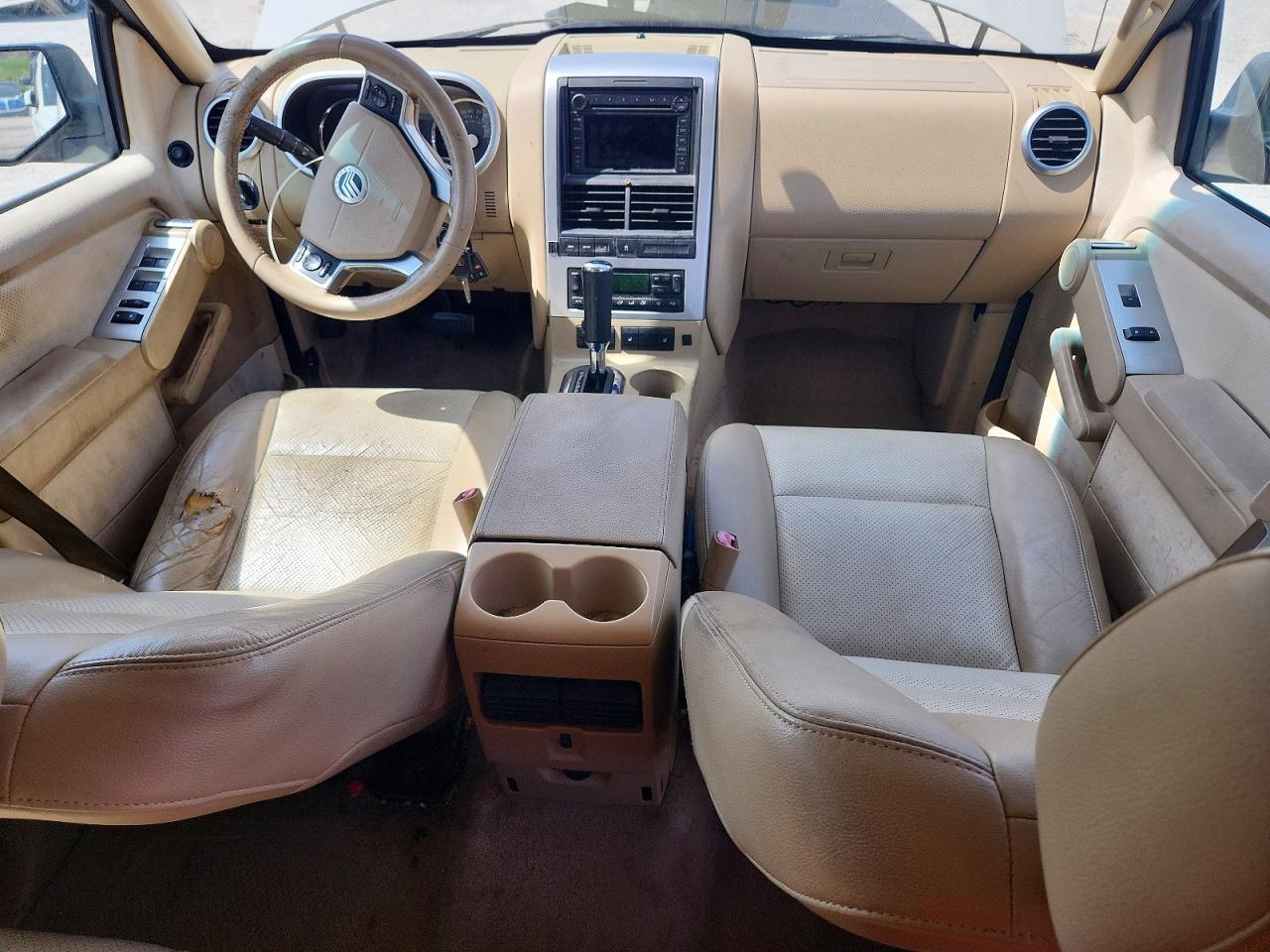 2006 Mercury Mountaineer Premier White vin: 4M2EU38866ZJ03007