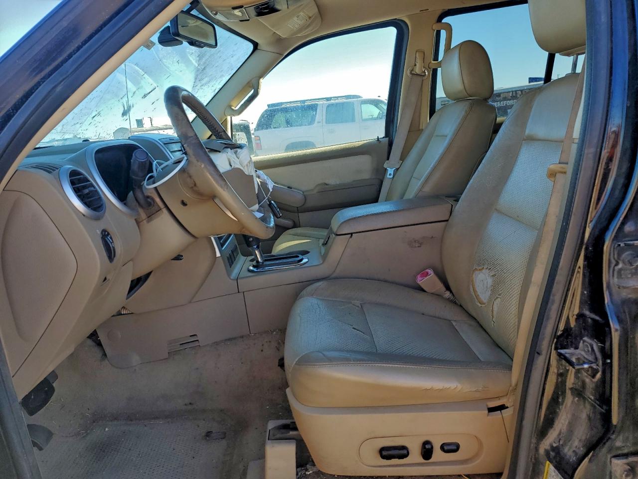 2007 Mercury Mountaineer Premier Black vin: 4M2EU38E97UJ13955