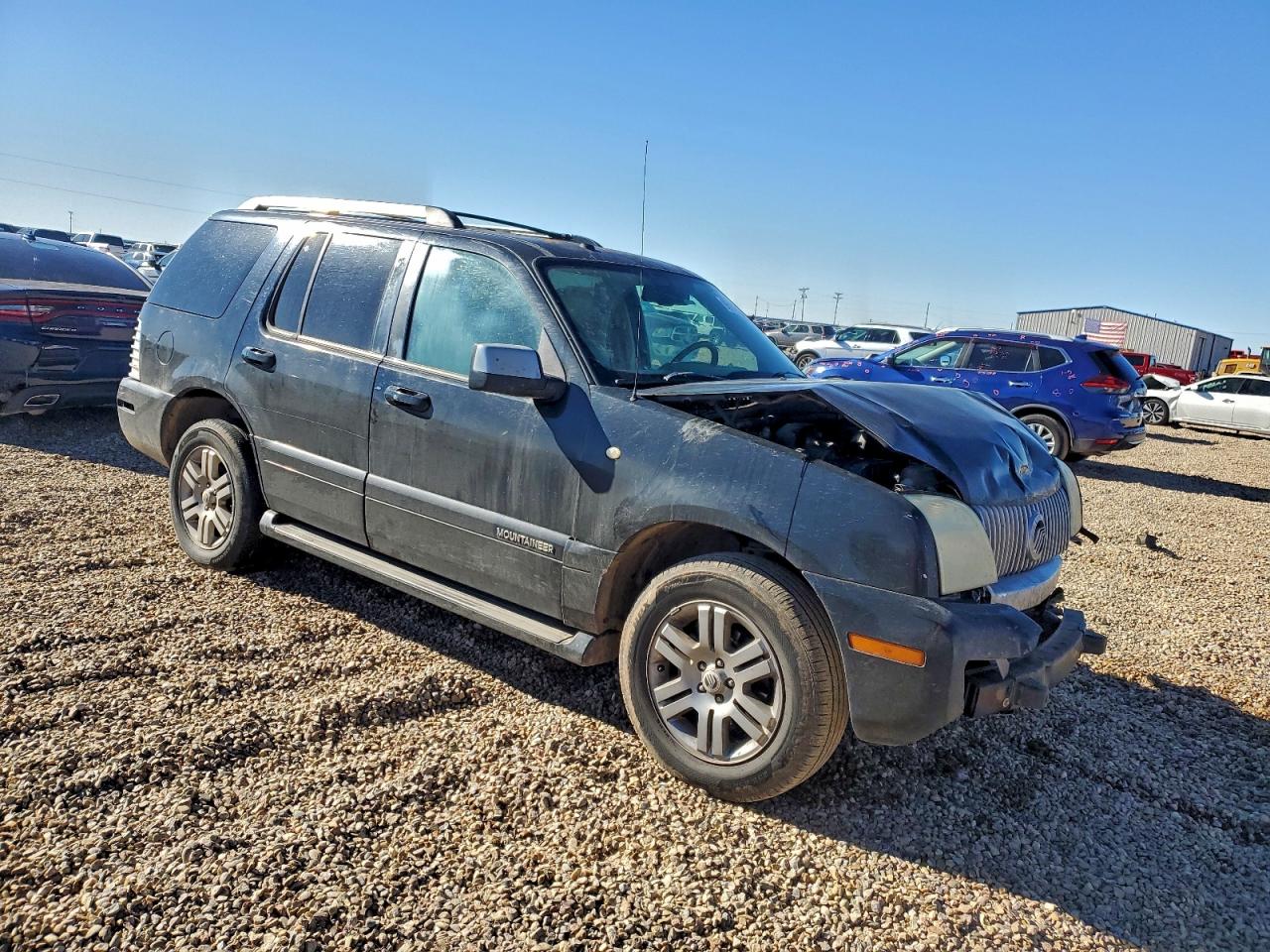 2007 Mercury Mountaineer Premier Black vin: 4M2EU38E97UJ13955