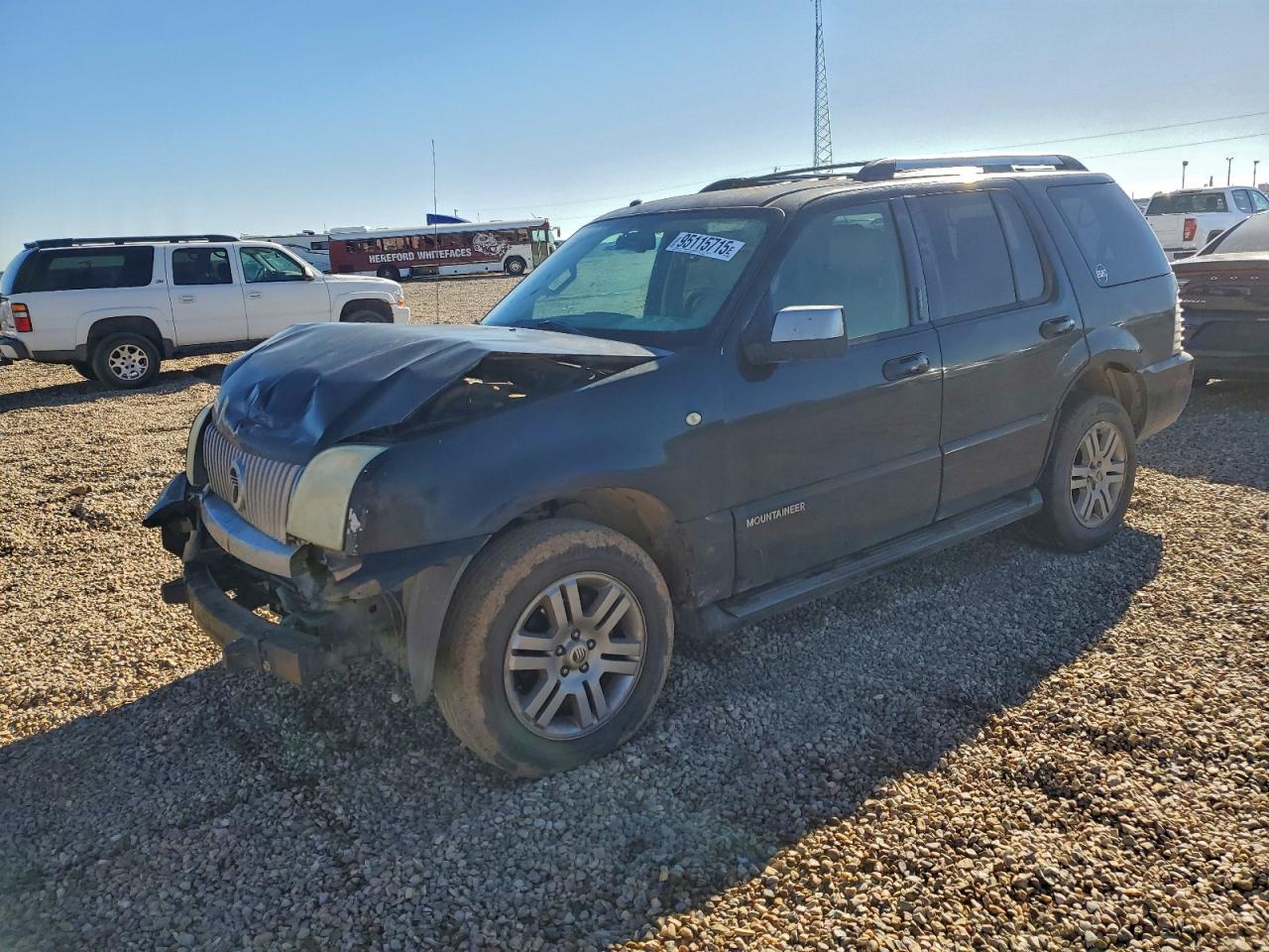 2007 Mercury Mountaineer Premier Black vin: 4M2EU38E97UJ13955