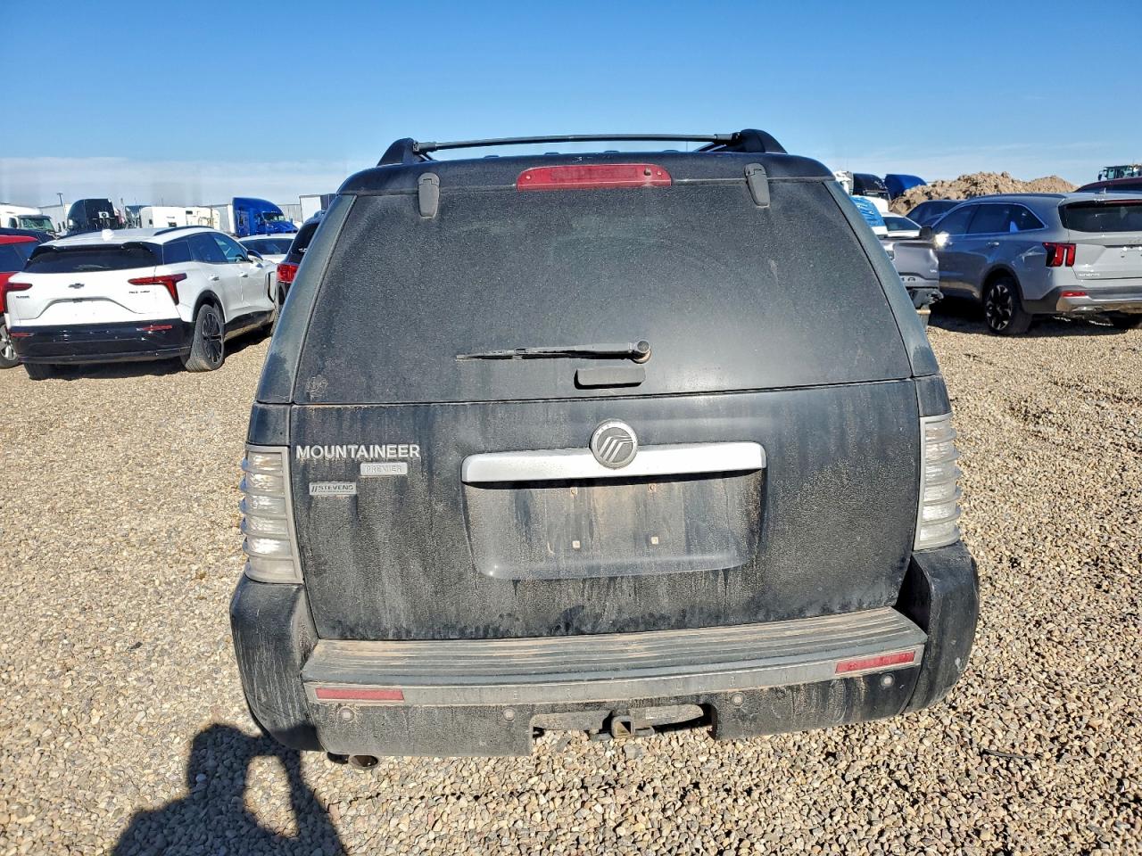 2007 Mercury Mountaineer Premier Black vin: 4M2EU38E97UJ13955