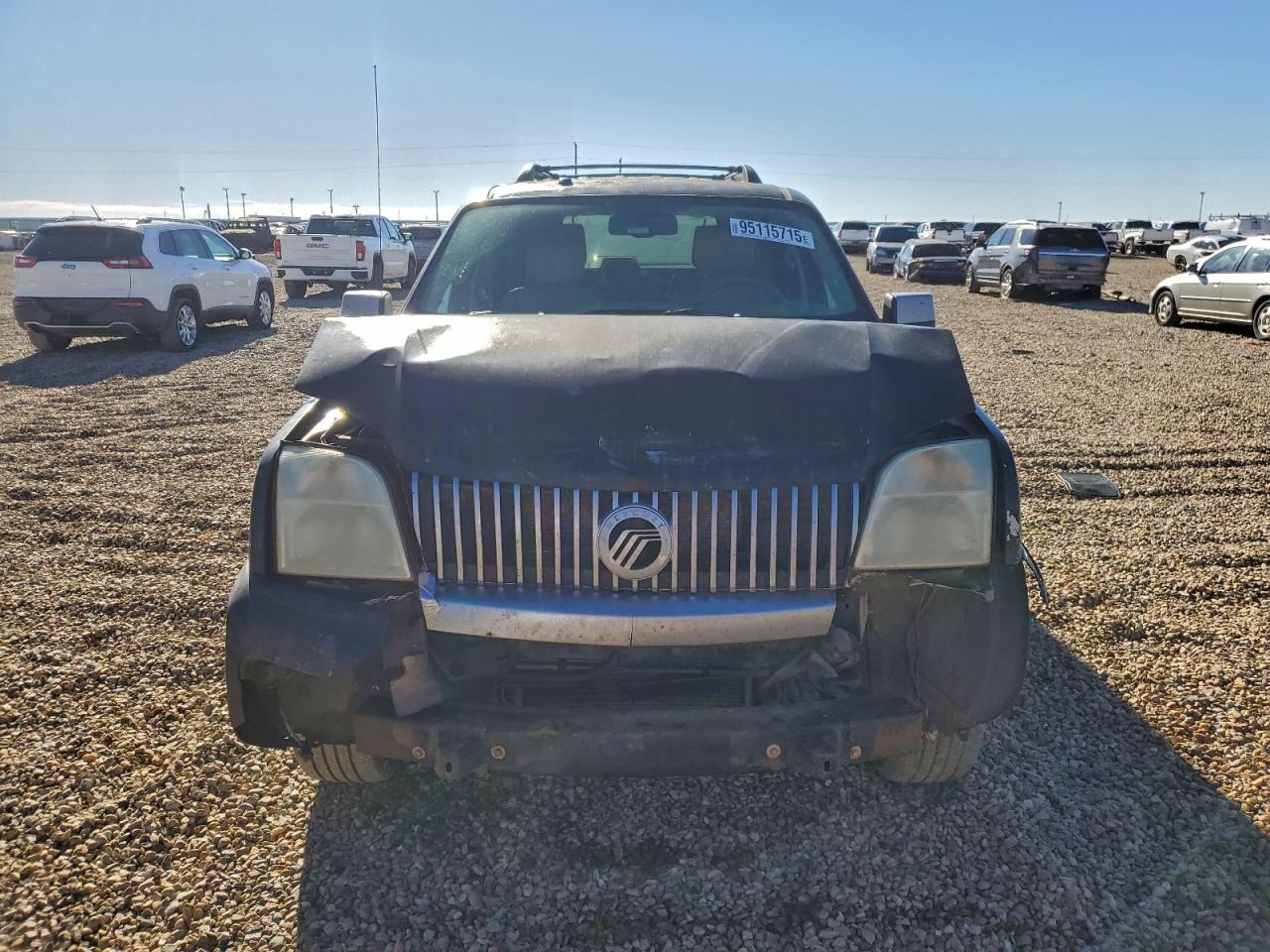 2007 Mercury Mountaineer Premier Black vin: 4M2EU38E97UJ13955