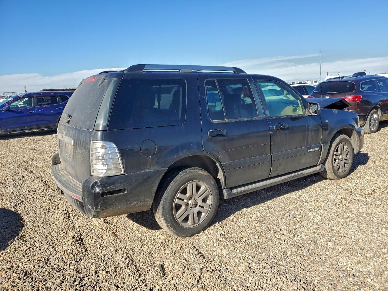 2007 Mercury Mountaineer Premier Black vin: 4M2EU38E97UJ13955