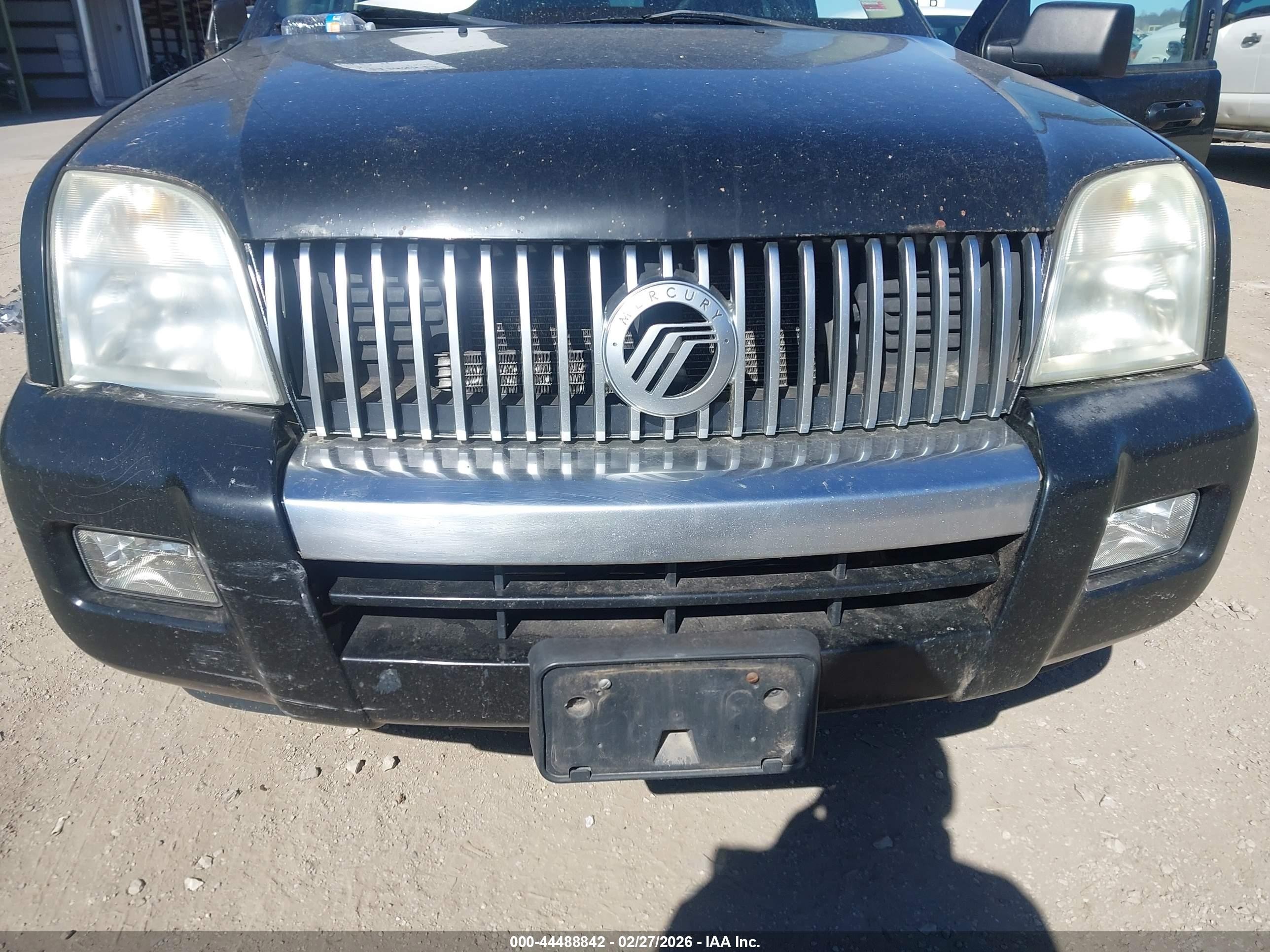 2006 Mercury Mountaineer Convenience Black vin: 4M2EU46E16UJ06022