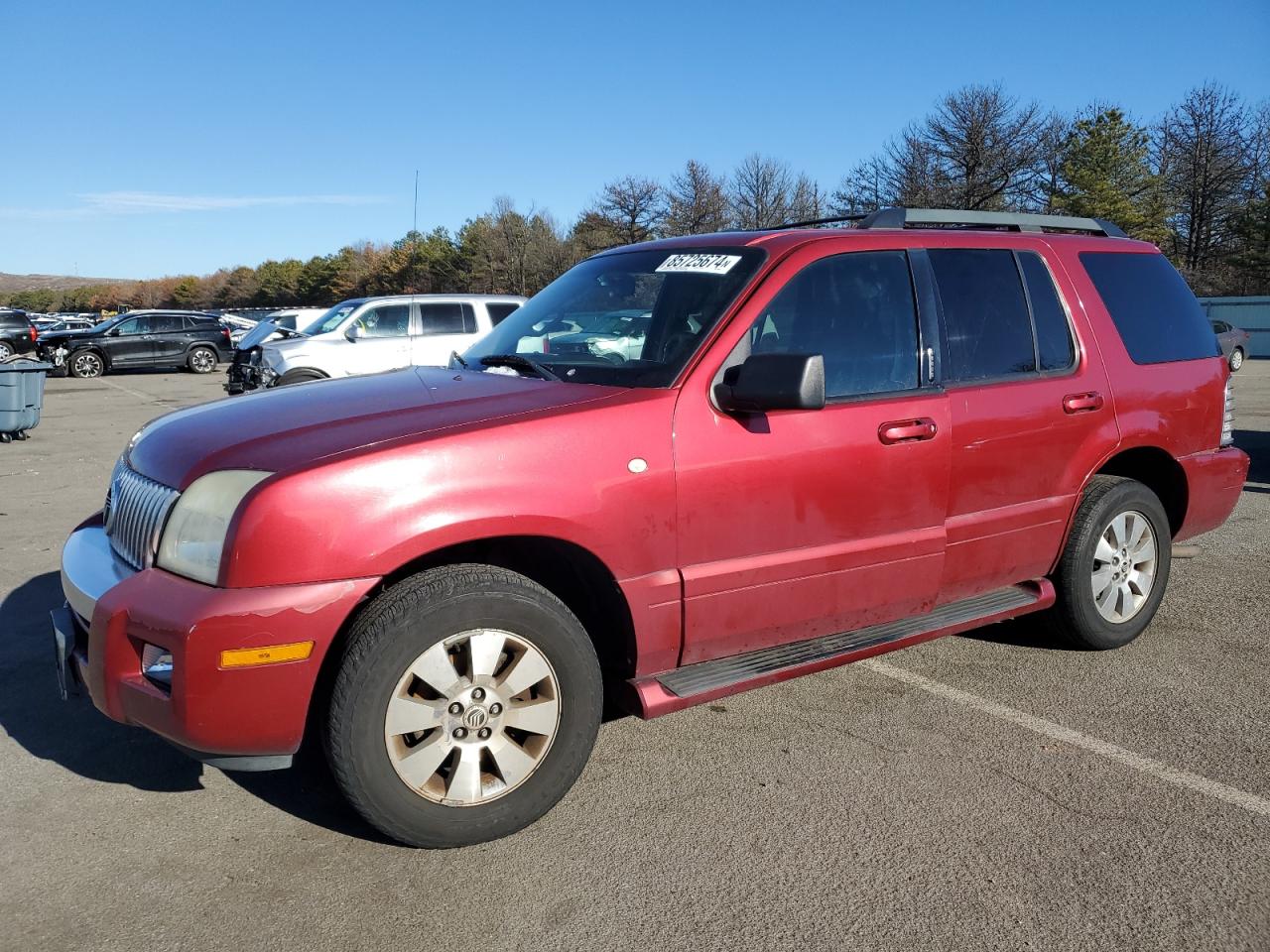 2006 Mercury Mountaineer Convenience Red vin: 4M2EU46E46UJ00991
