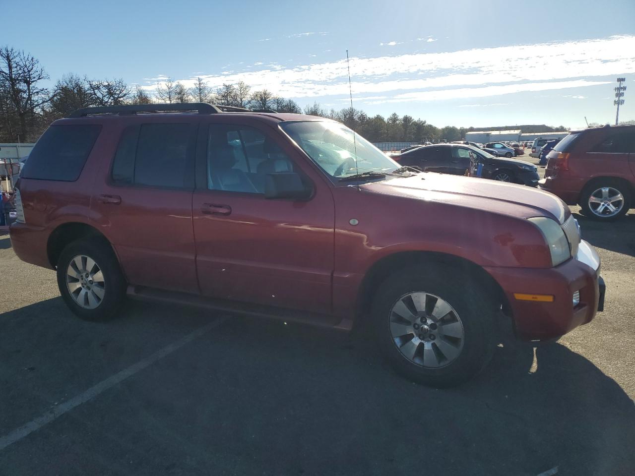 2006 Mercury Mountaineer Convenience Red vin: 4M2EU46E46UJ00991
