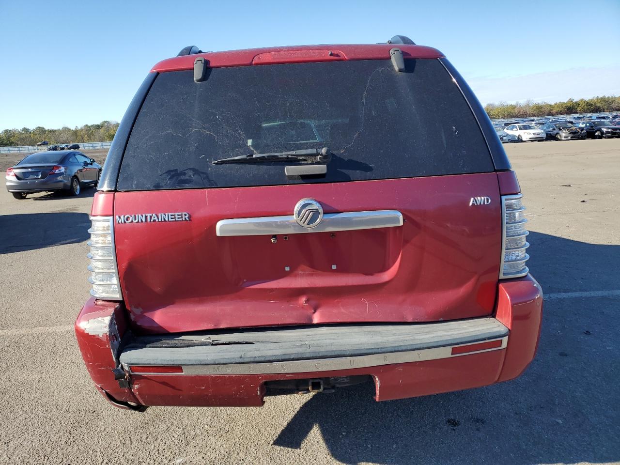 2006 Mercury Mountaineer Convenience Red vin: 4M2EU46E46UJ00991