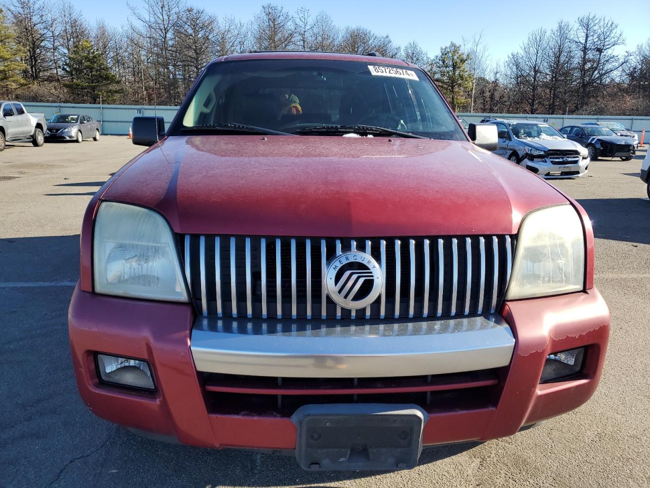 2006 Mercury Mountaineer Convenience Red vin: 4M2EU46E46UJ00991
