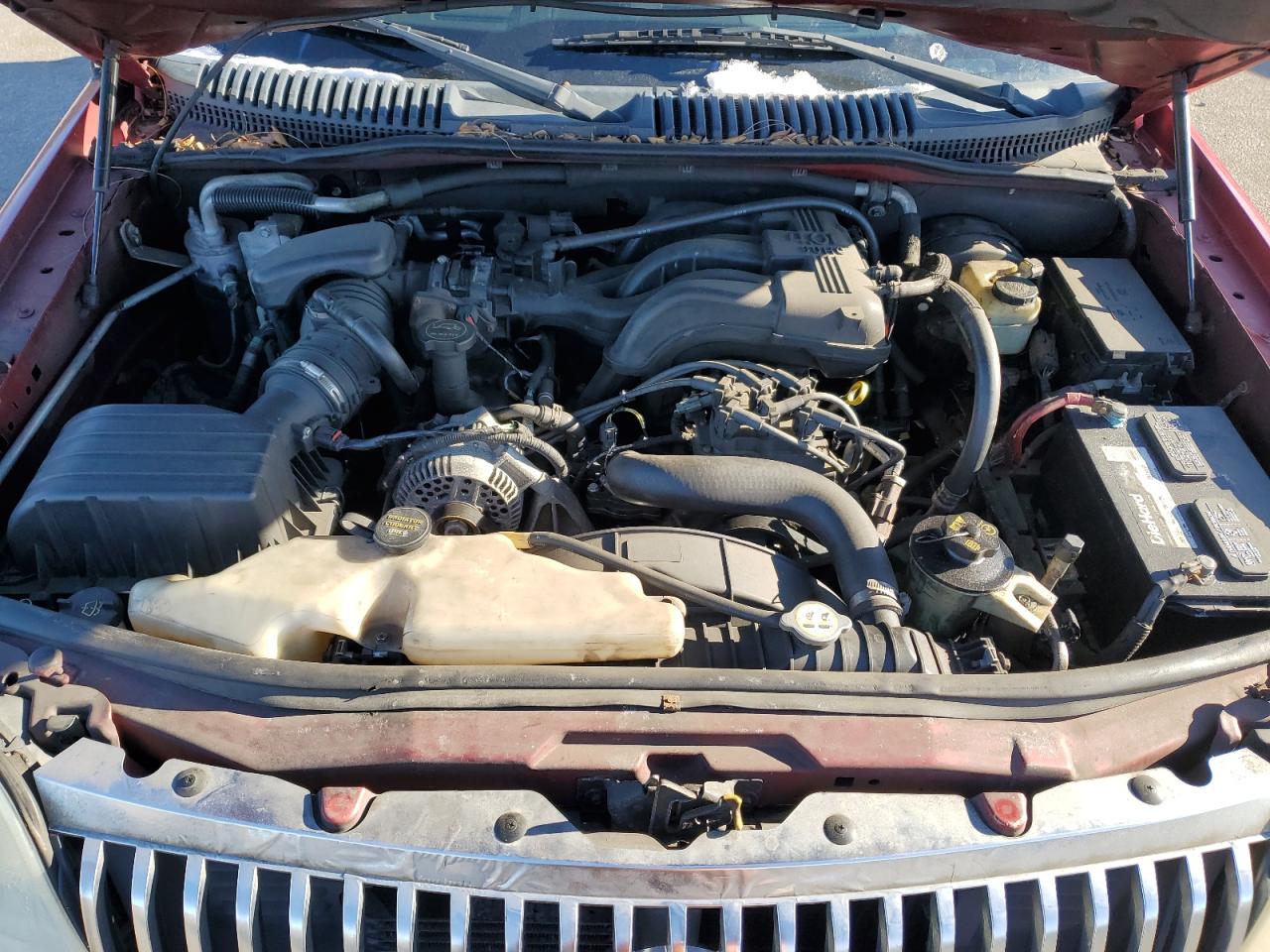 2006 Mercury Mountaineer Convenience Red vin: 4M2EU46E46UJ00991