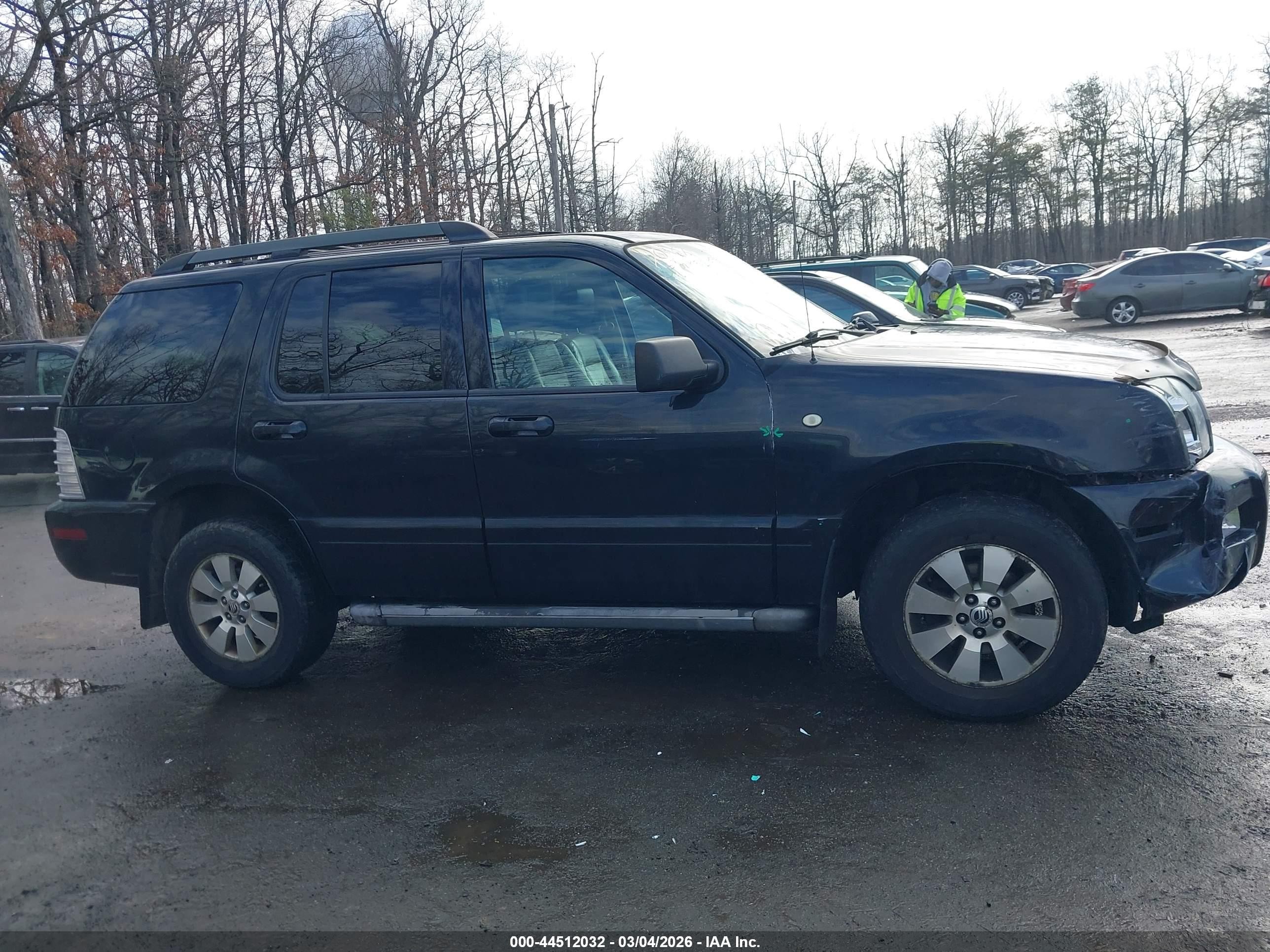 2006 Mercury Mountaineer Convenience Black vin: 4M2EU46EX6UJ09016