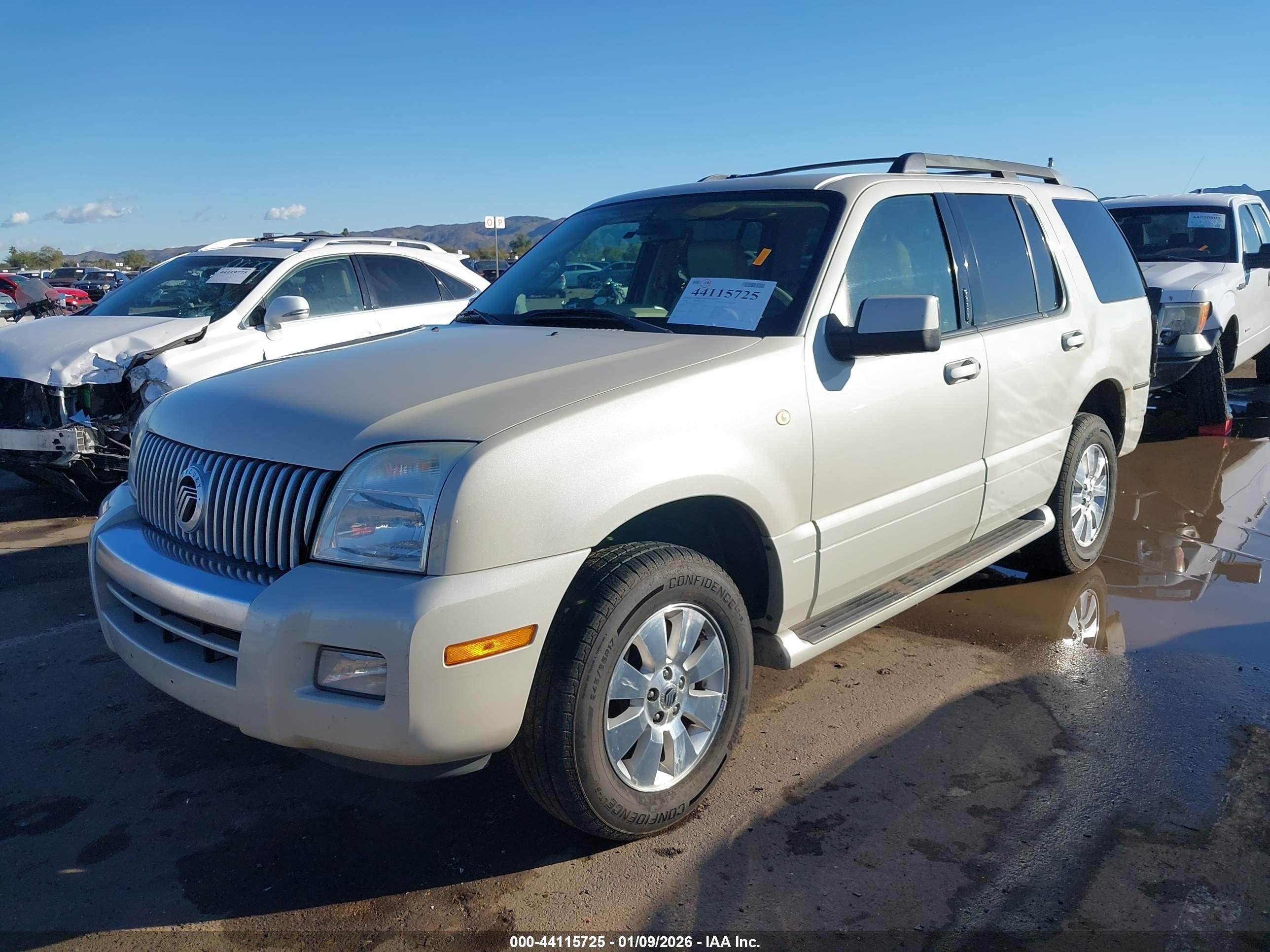2006 Mercury Mountaineer Luxury Кремовый vin: 4M2EU47E06UJ24753