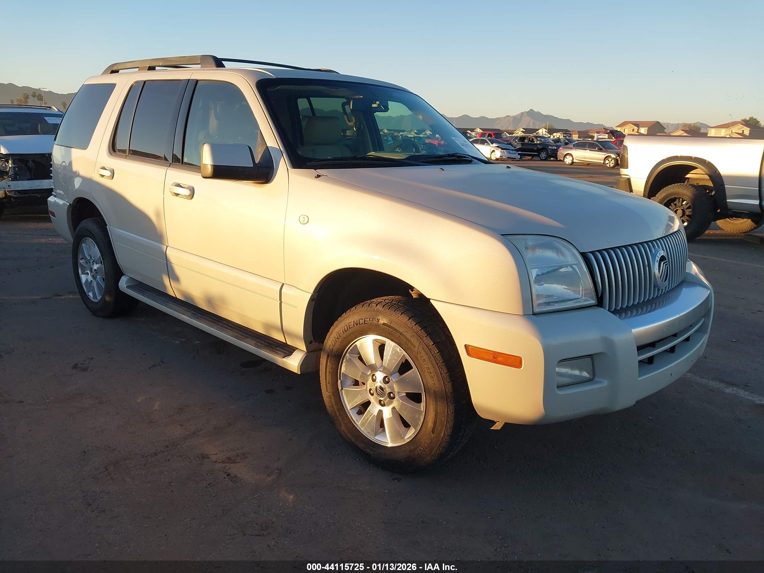 2006 Mercury Mountaineer Luxury Кремовый vin: 4M2EU47E06UJ24753