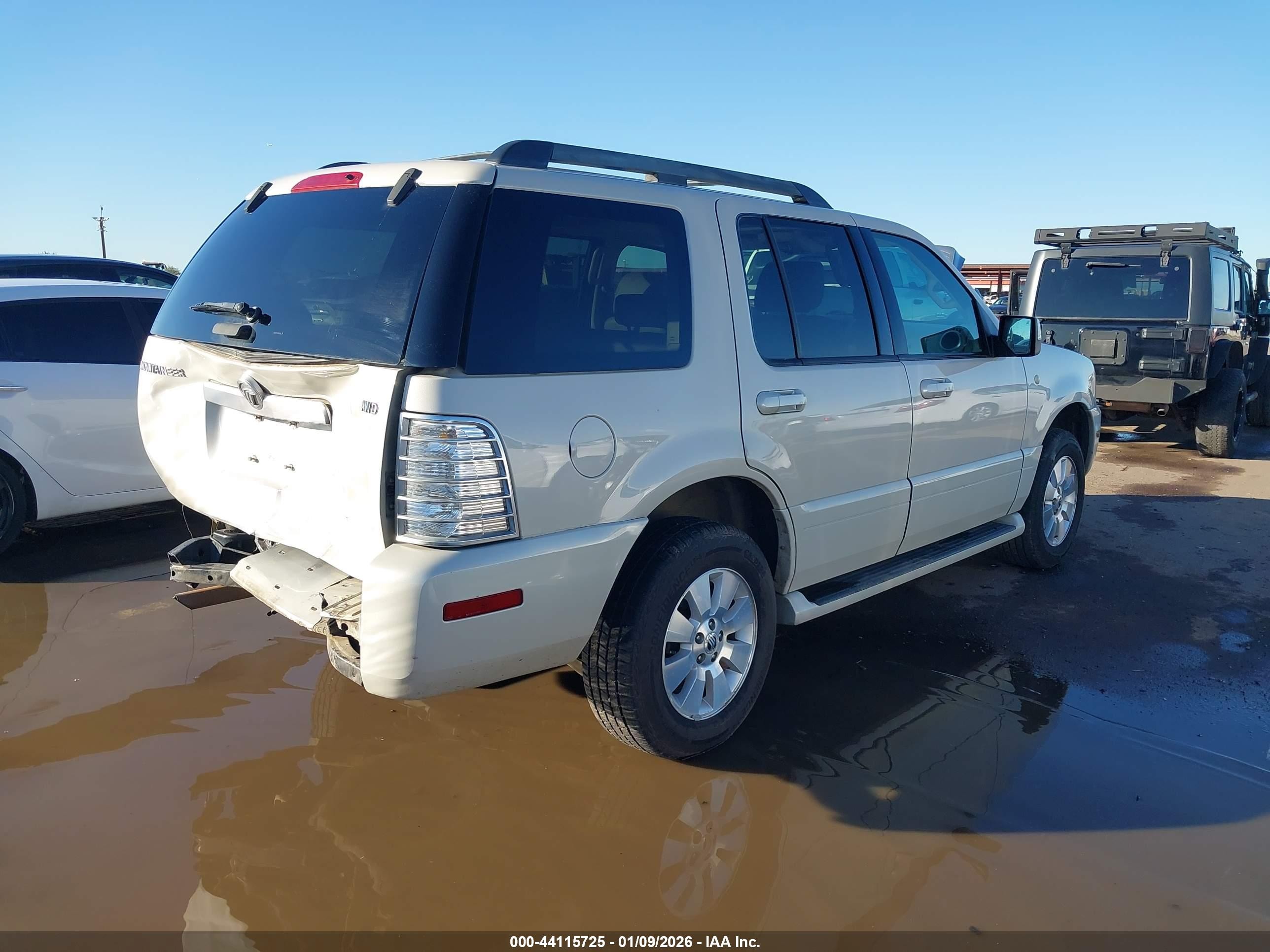 2006 Mercury Mountaineer Luxury Кремовый vin: 4M2EU47E06UJ24753